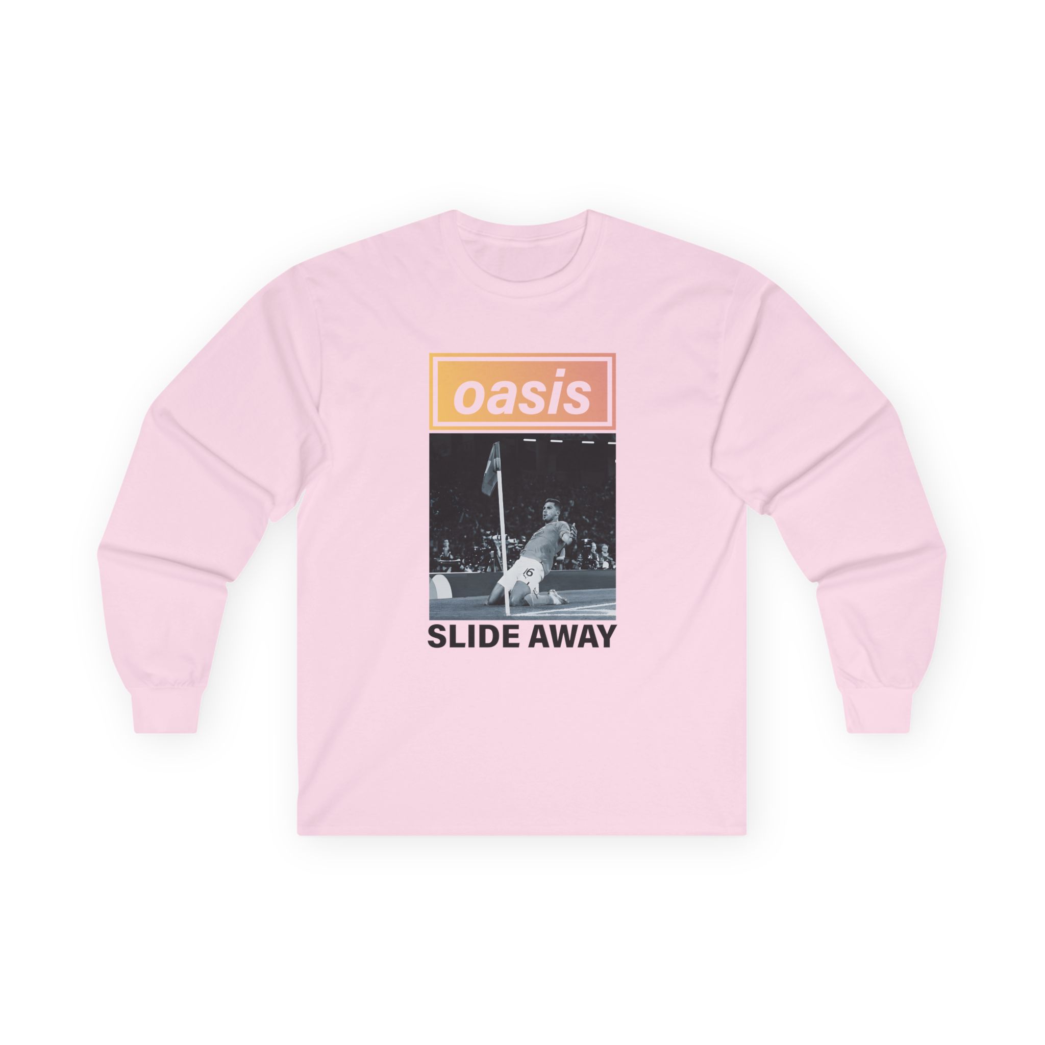 Oasis Man City Slide Away Unisex Ultra Cotton Long Sleeve Tee