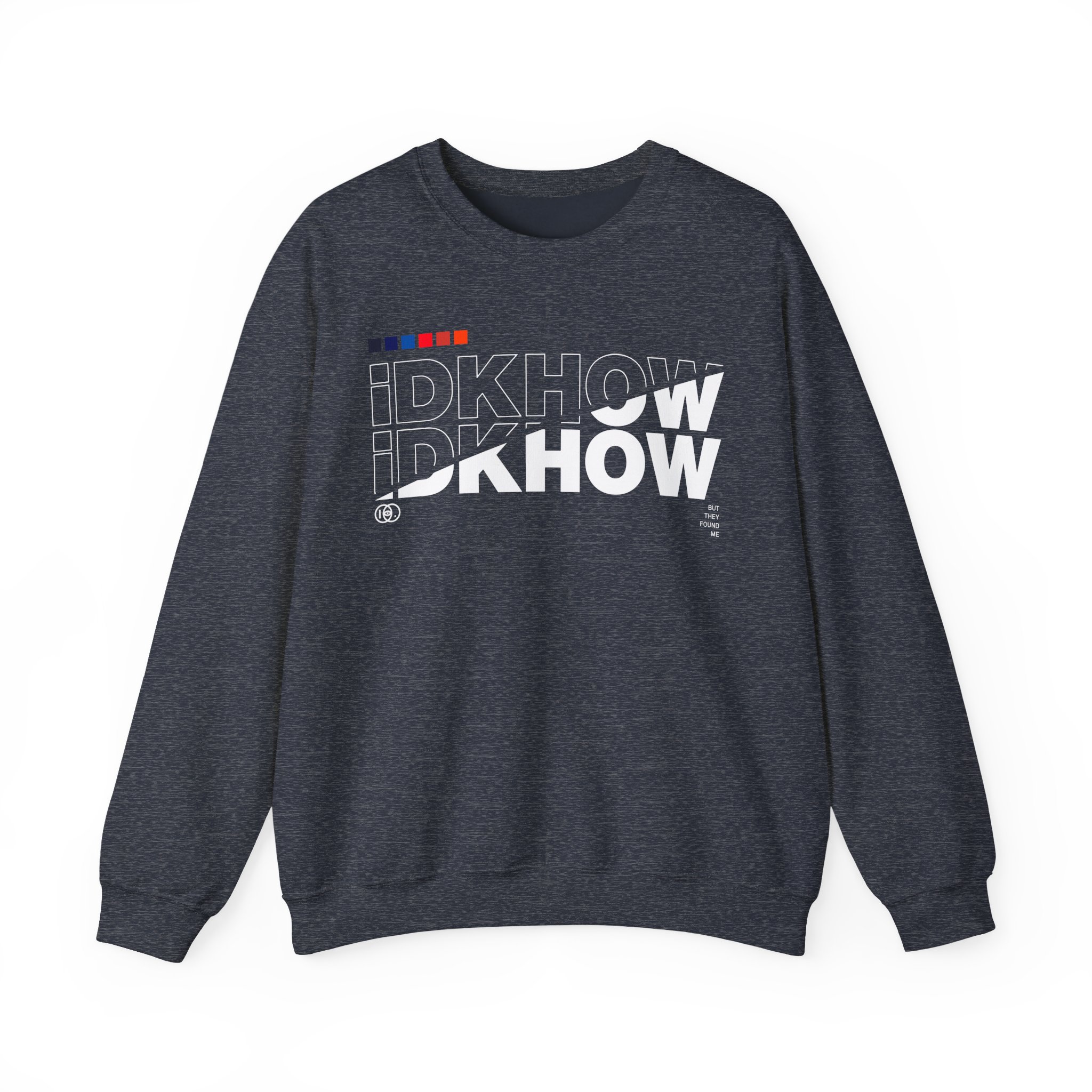 iDKHOW SPLIT Unisex Heavy Blendâ„¢ Crewneck Sweatshirt