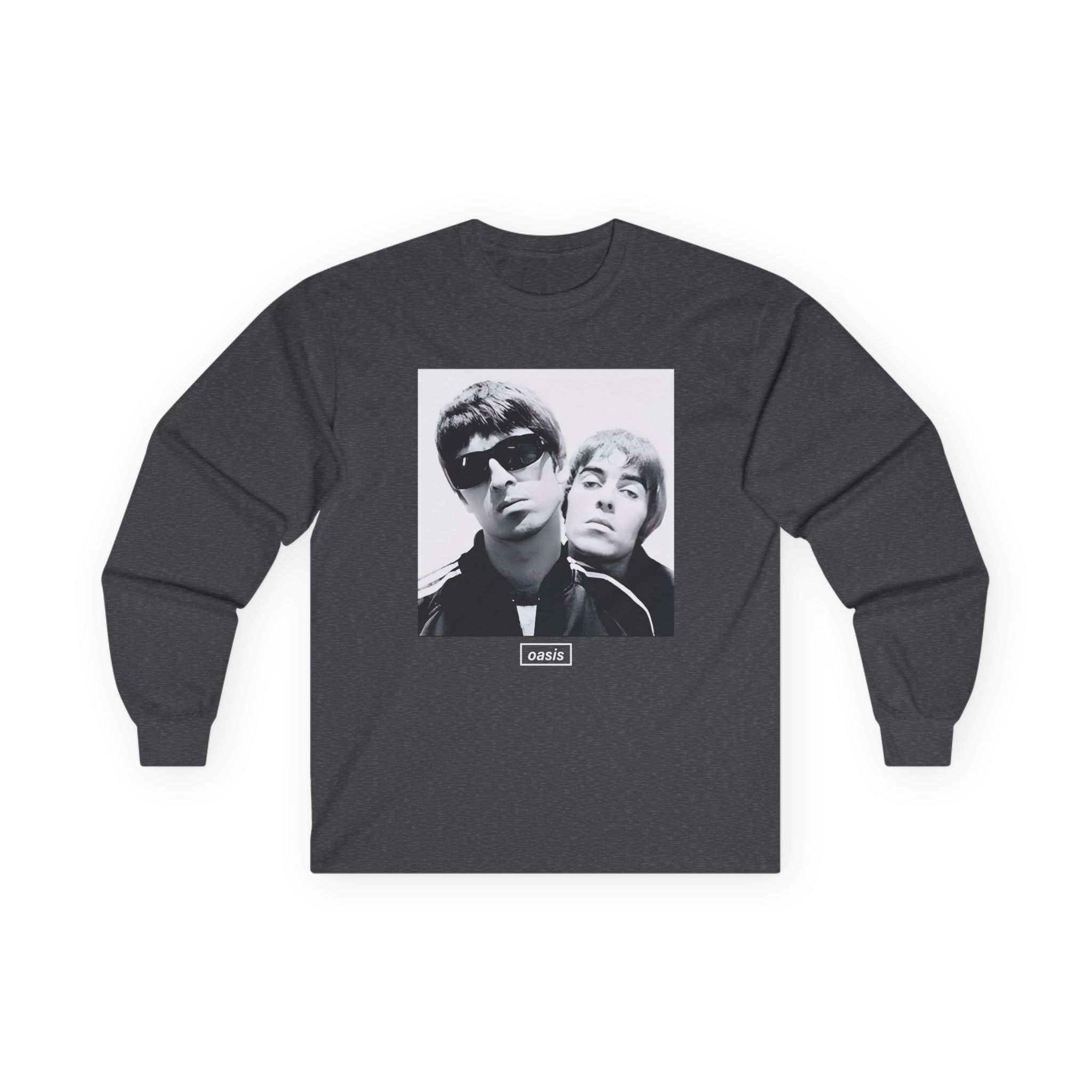 Oasis Liam & Noel Unisex Ultra Cotton Long Sleeve Tee