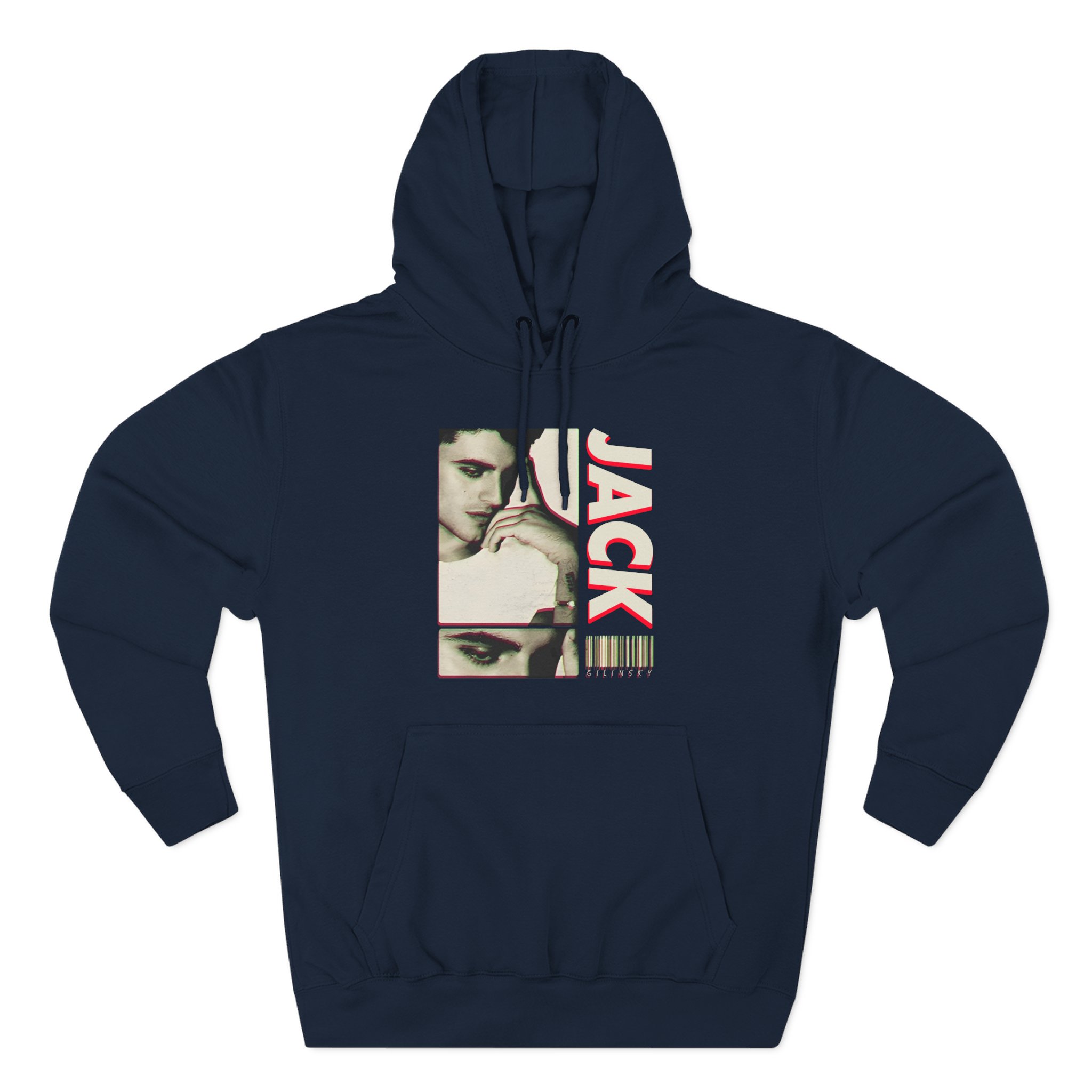 Jack Gilinsky Retro Three-Panel Fleece Hoodie