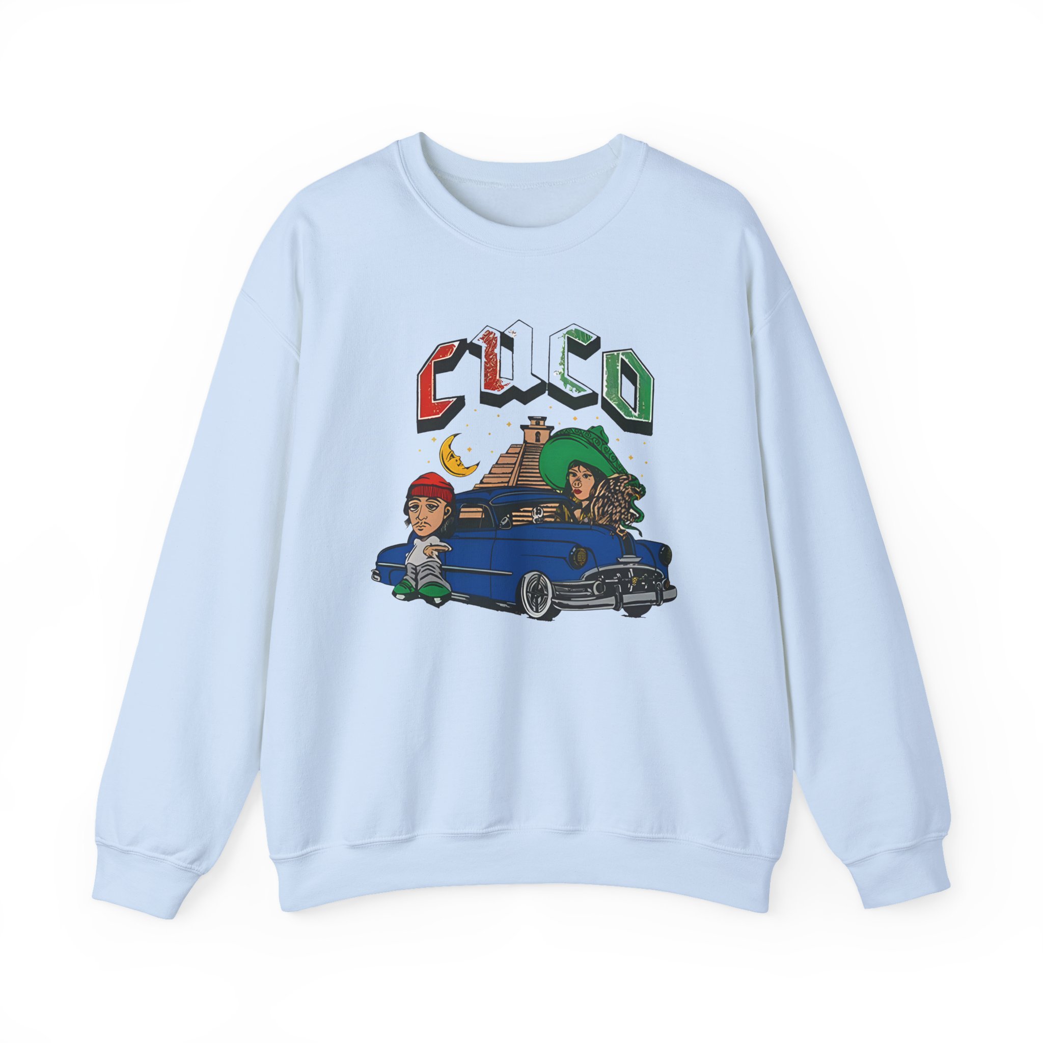Cuco Car Unisex Heavy Blendâ„¢ Crewneck Sweatshirt