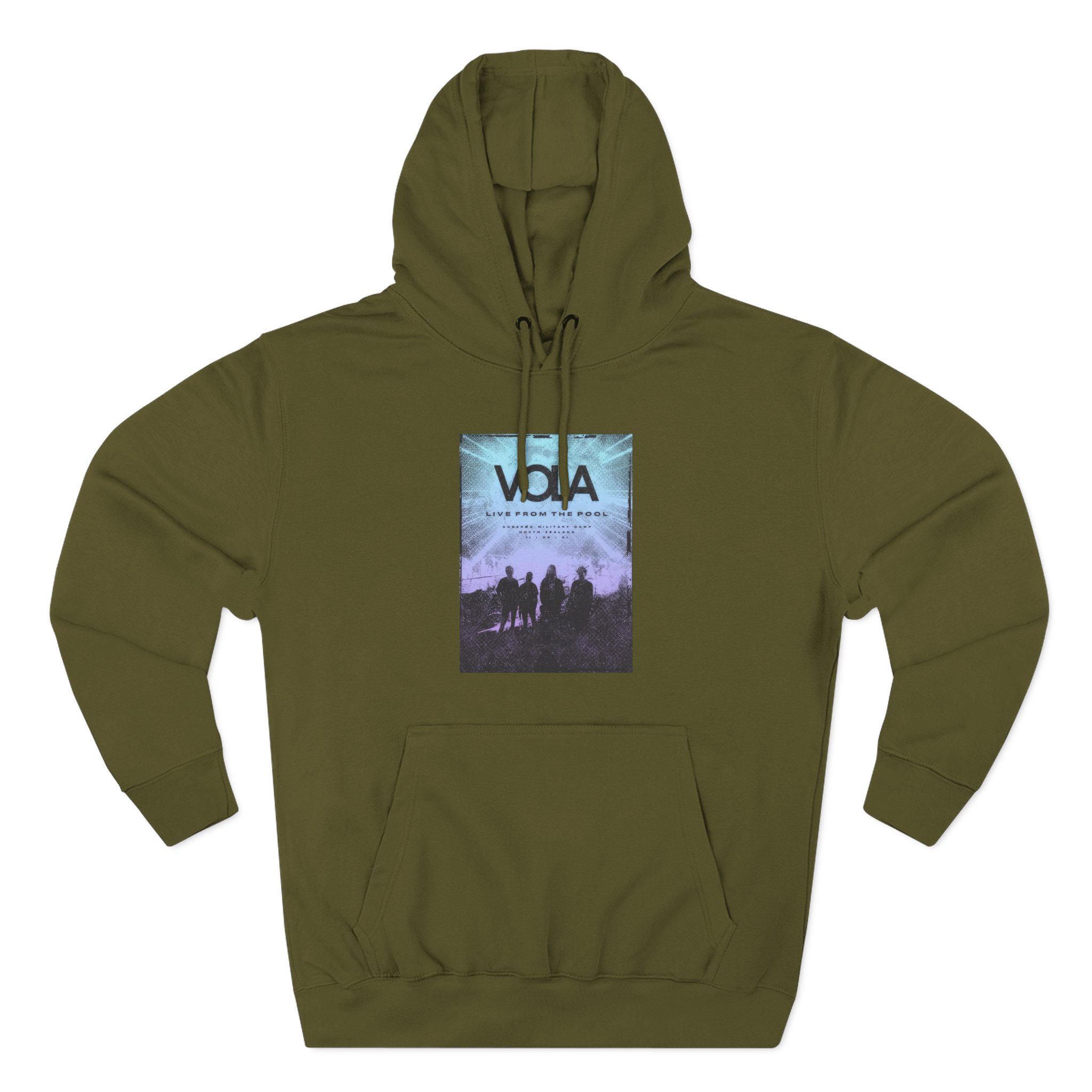 Vola Lftp Poster Three-Panel Fleece Hoodie