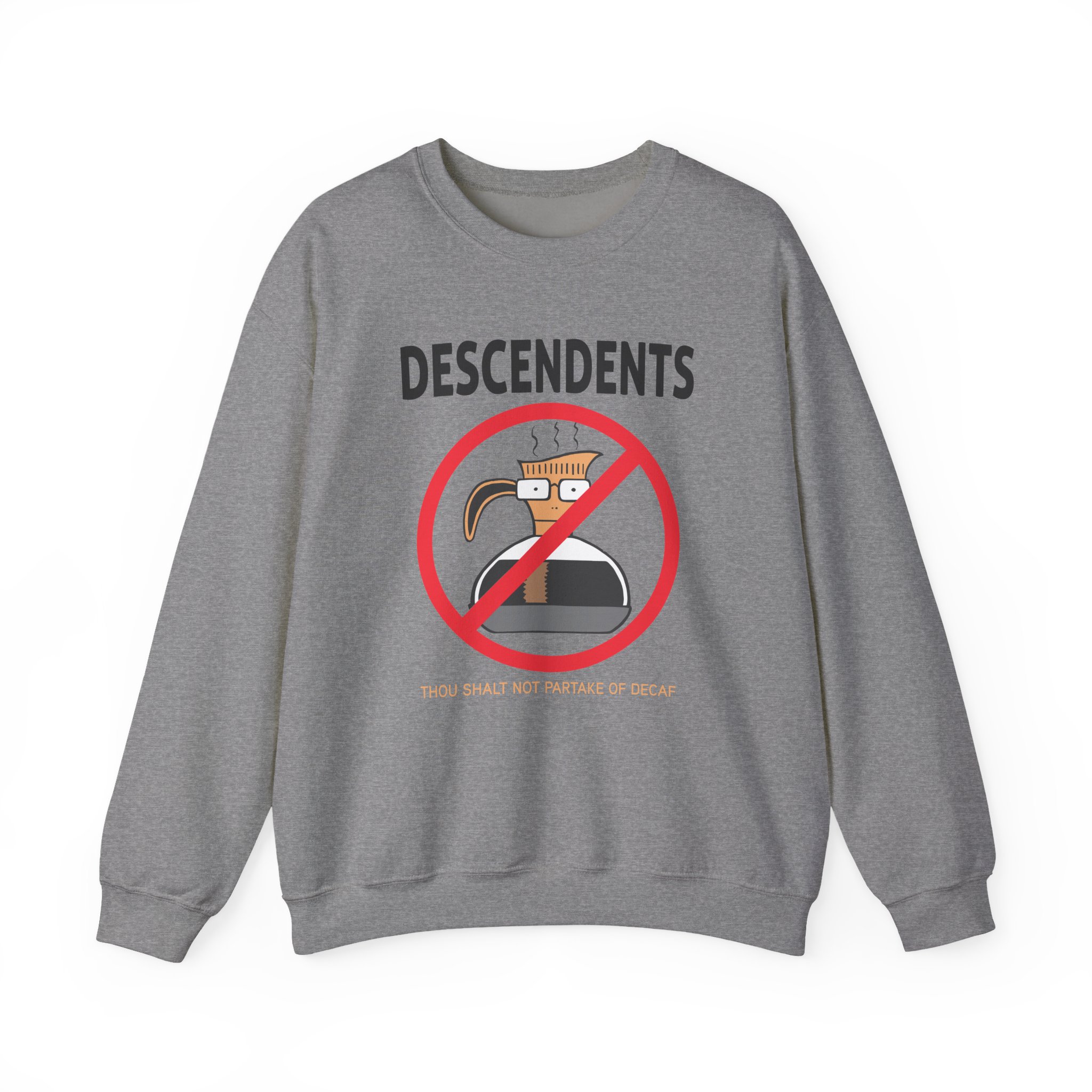 Descendents Decaf Unisex Heavy Blendâ„¢ Crewneck Sweatshirt