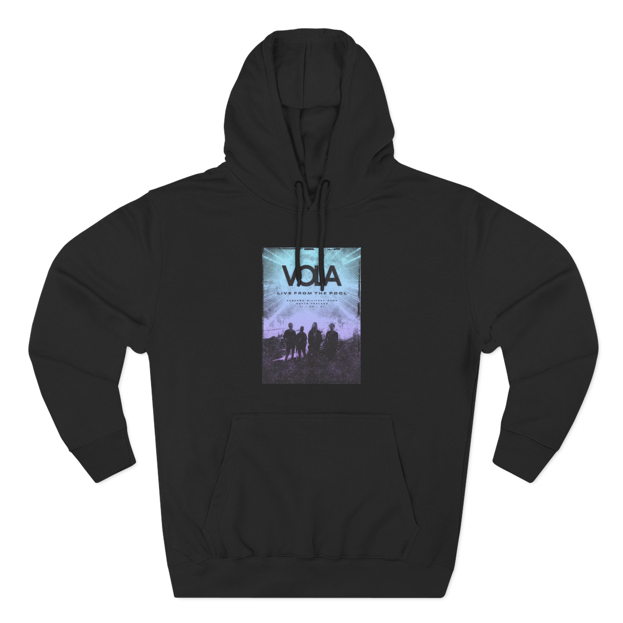 Vola Lftp Poster Three-Panel Fleece Hoodie
