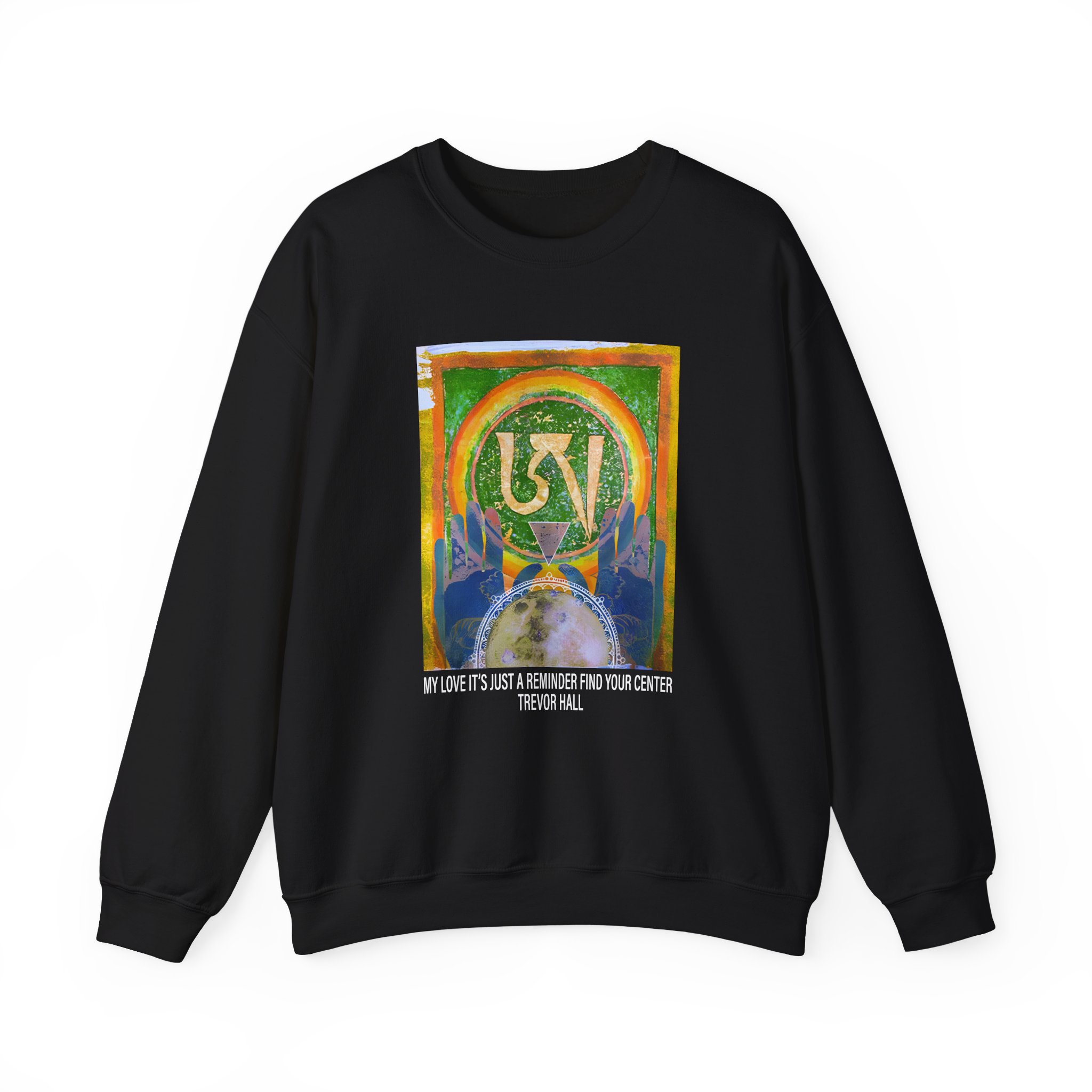 Trevor Hall Reminder Unisex Heavy Blendâ„¢ Crewneck Sweatshirt