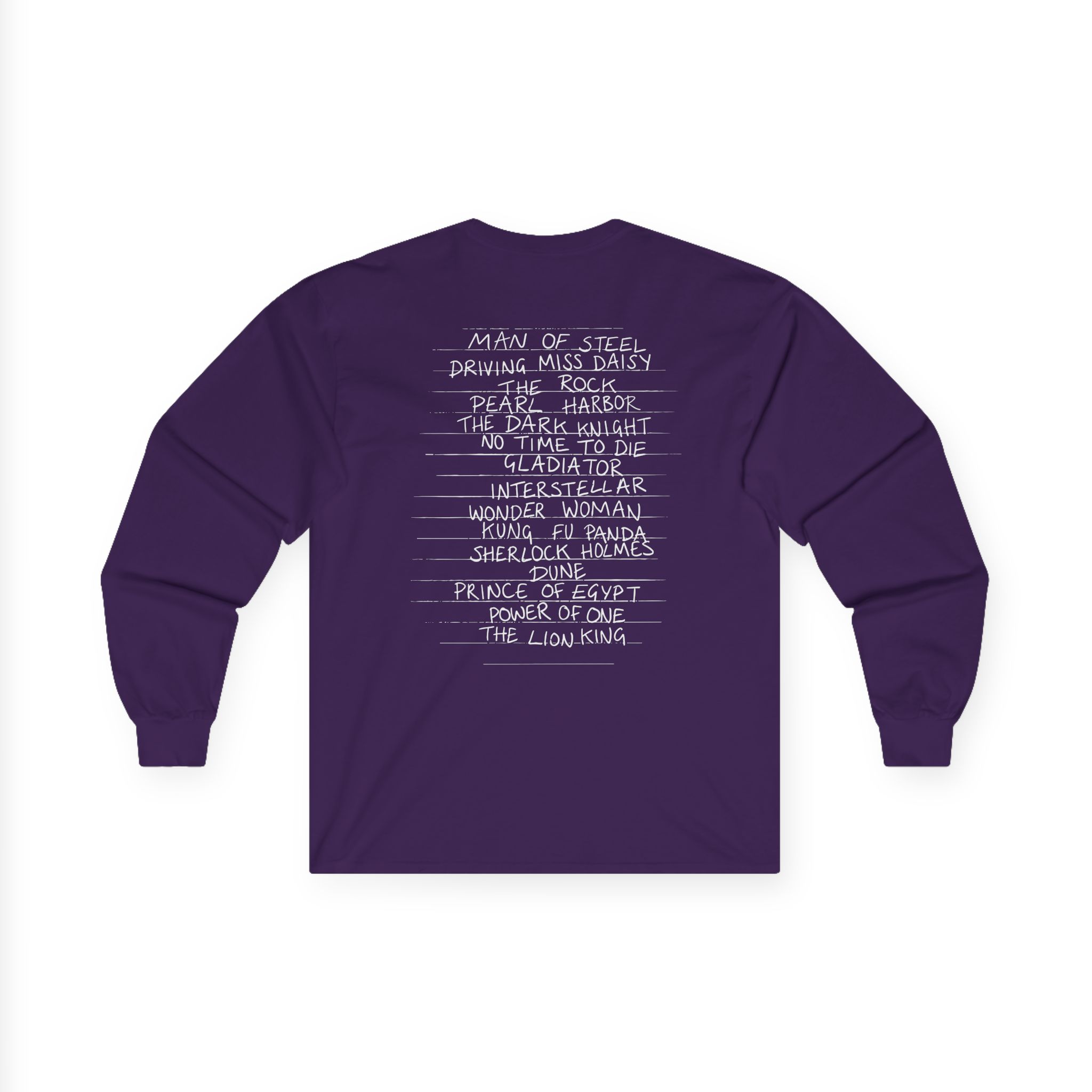 Hans Zimmer Titles Unisex Ultra Cotton Long Sleeve Tee