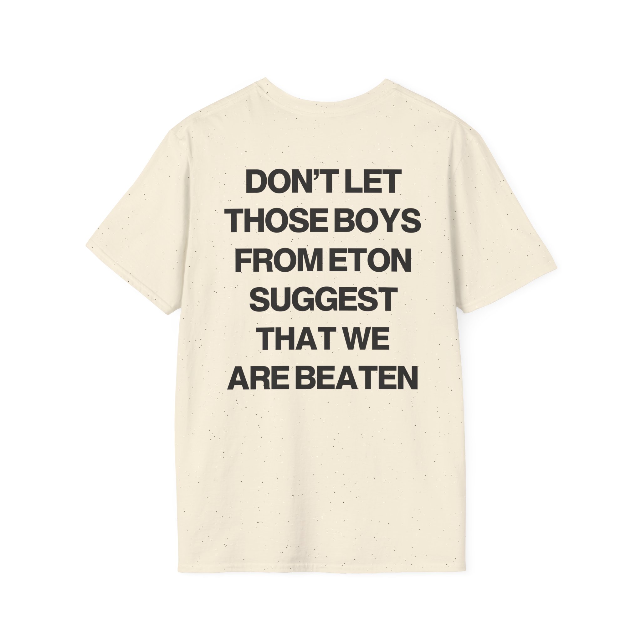 Manic Street Preachers Boys From Eton Unisex Softstyle T-Shirt