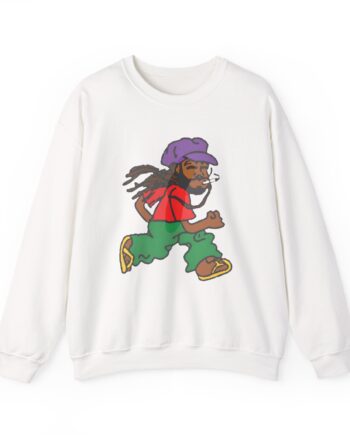 Aminé Running Man Unisex Heavy Blend™ Crewneck Sweatshirt