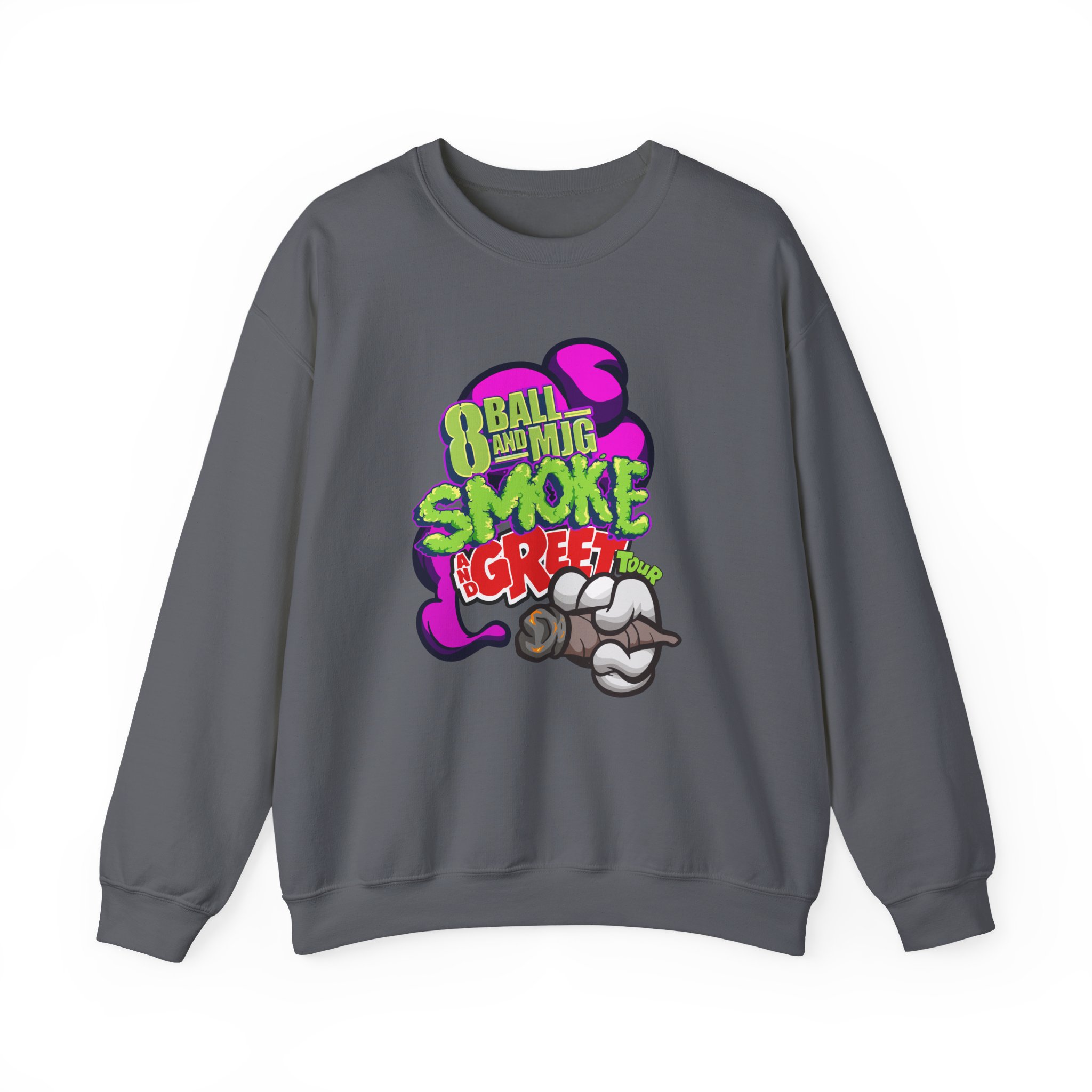 8ball Mjg Unisex Heavy Blendâ„¢ Crewneck Sweatshirt