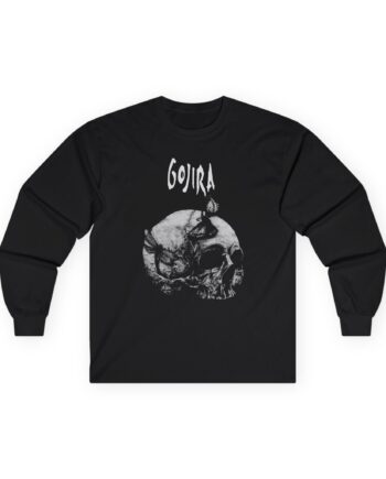 Gojira Moth Skull Unisex Ultra Cotton Long Sleeve Tee