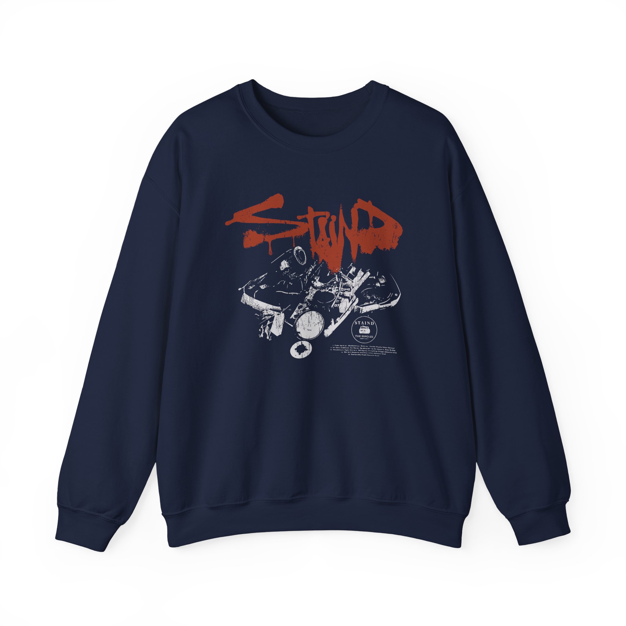 Staind the Singles Unisex Heavy Blendâ„¢ Crewneck Sweatshirt
