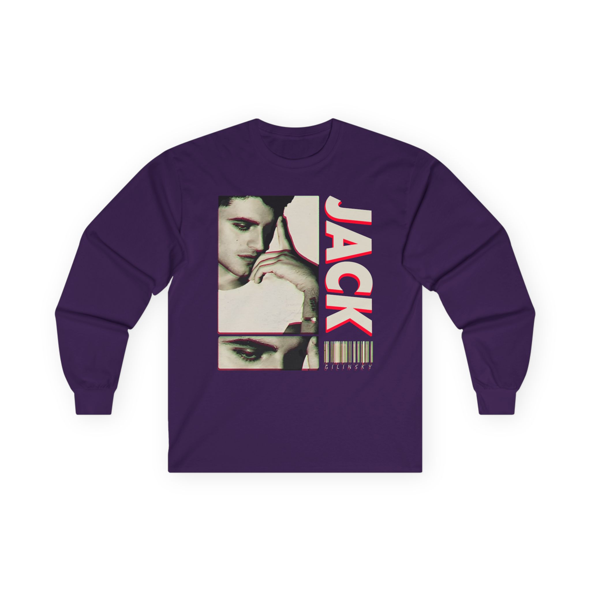 Jack Gilinsky Retro Unisex Ultra Cotton Long Sleeve Tee