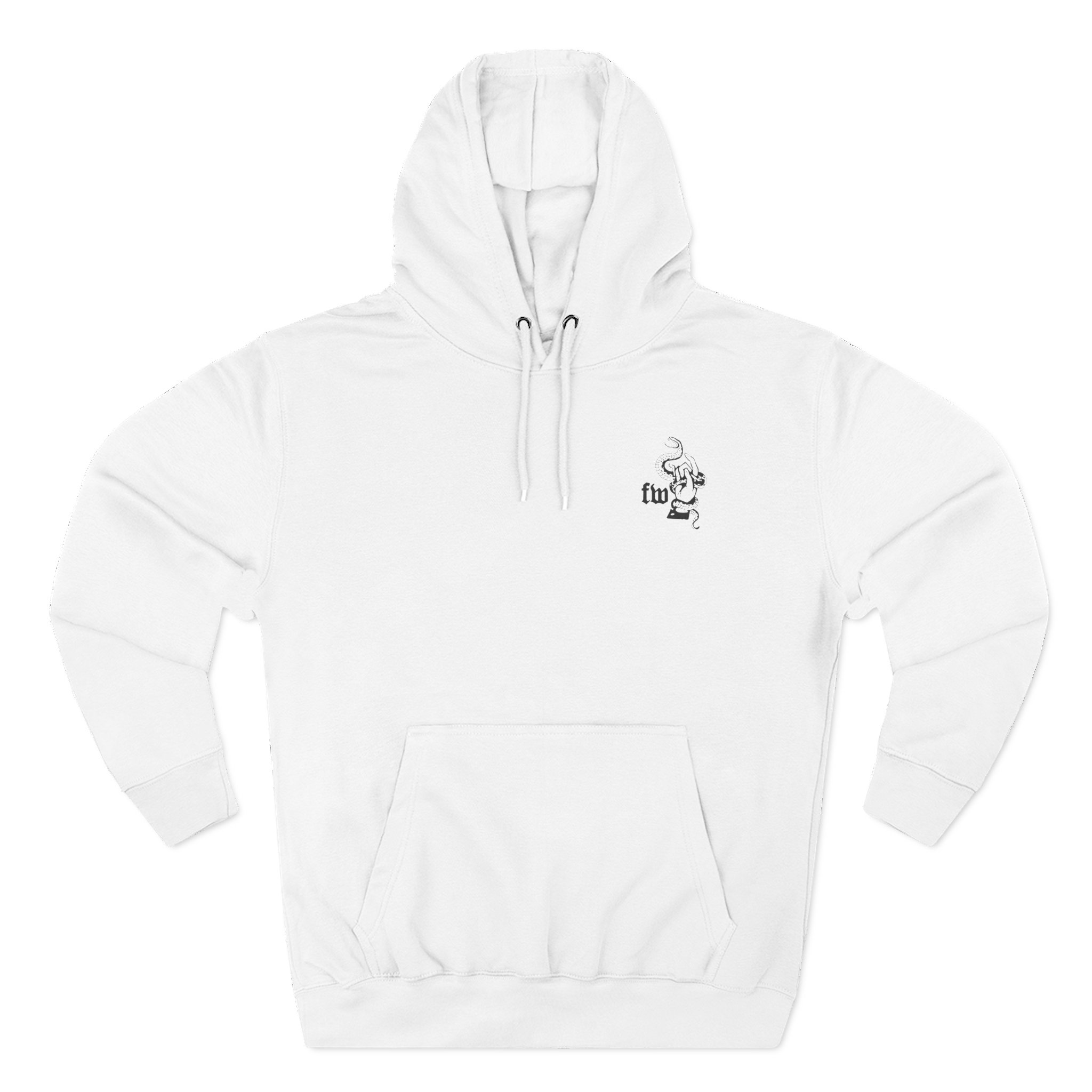Fireworks Snake Three-Panel Fleece Hoodie