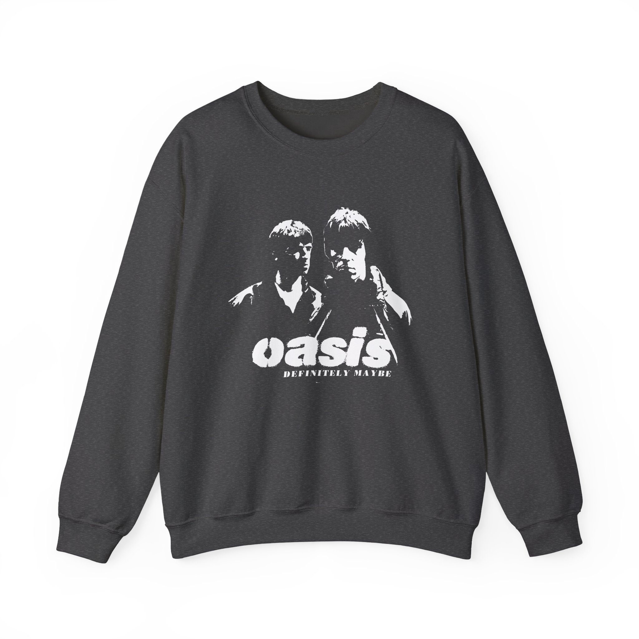 Oasis Photo Stencil Unisex Heavy Blendâ„¢ Crewneck Sweatshirt