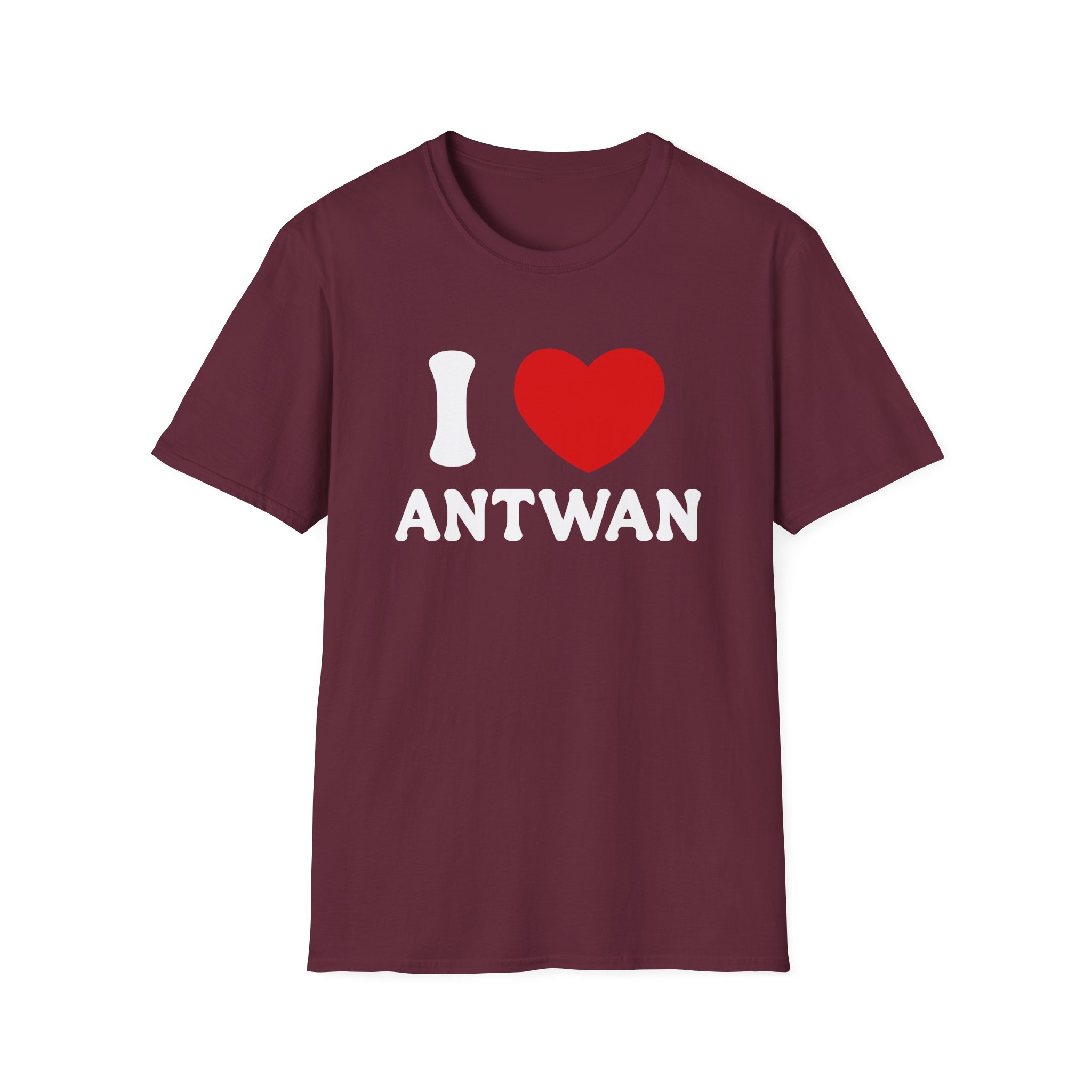 Antwan I Love Unisex Softstyle T-Shirt