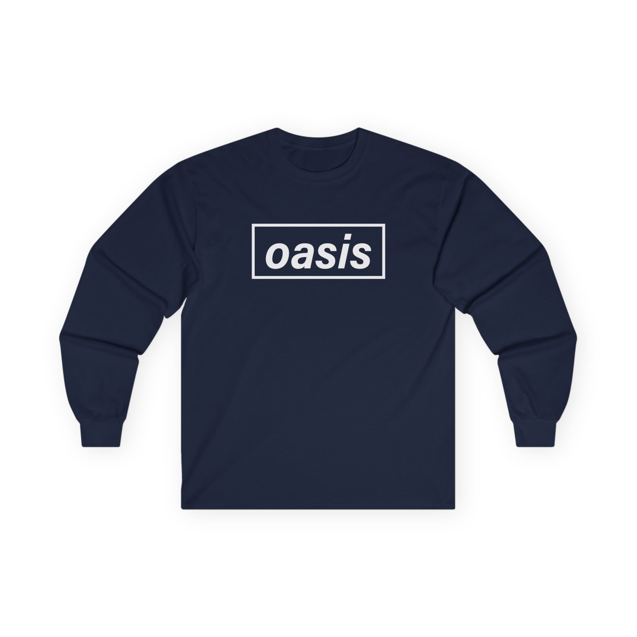 Oasis Decca Logo Unisex Ultra Cotton Long Sleeve Tee