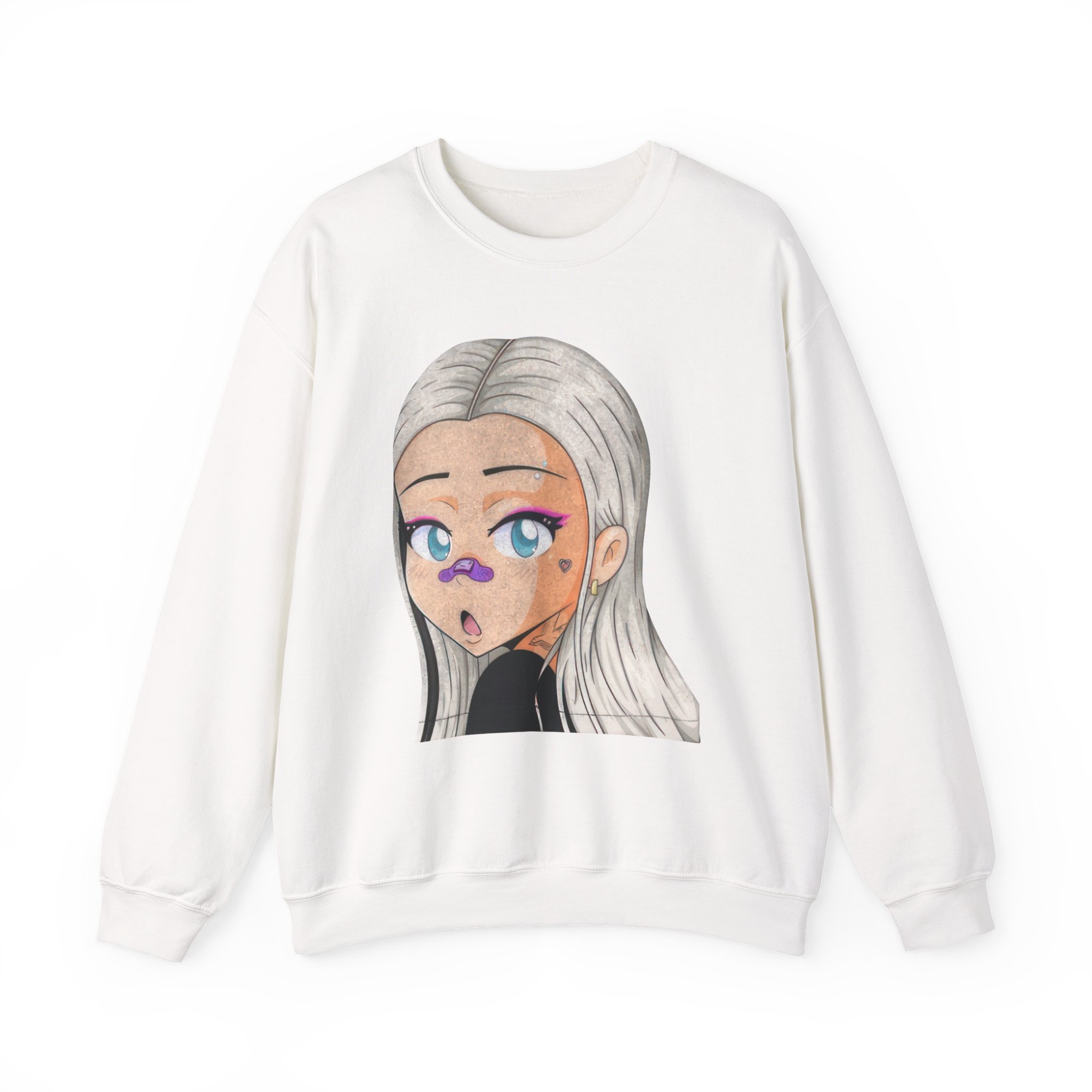 Young Miko Unisex Heavy Blendâ„¢ Crewneck Sweatshirt