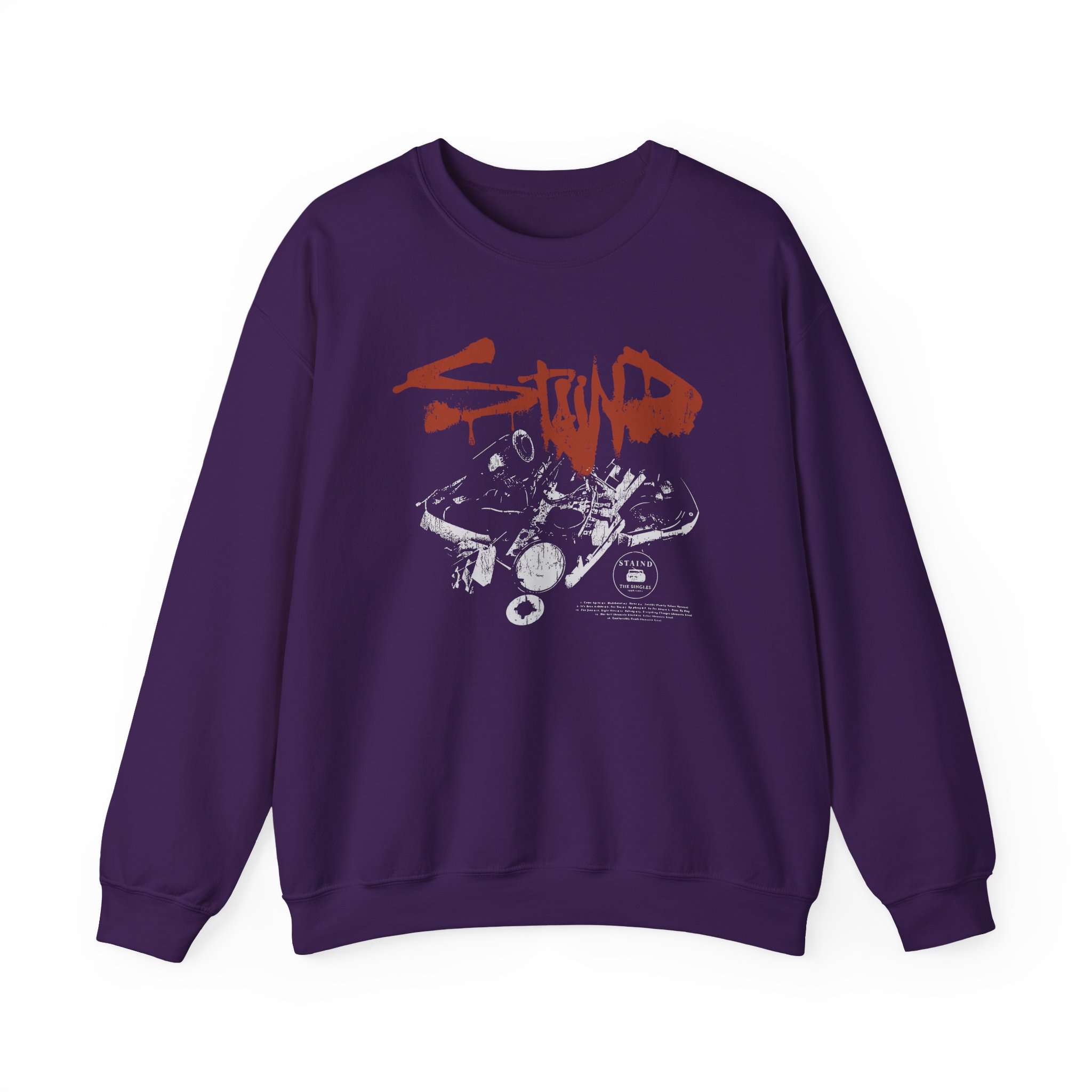 Staind the Singles Unisex Heavy Blendâ„¢ Crewneck Sweatshirt
