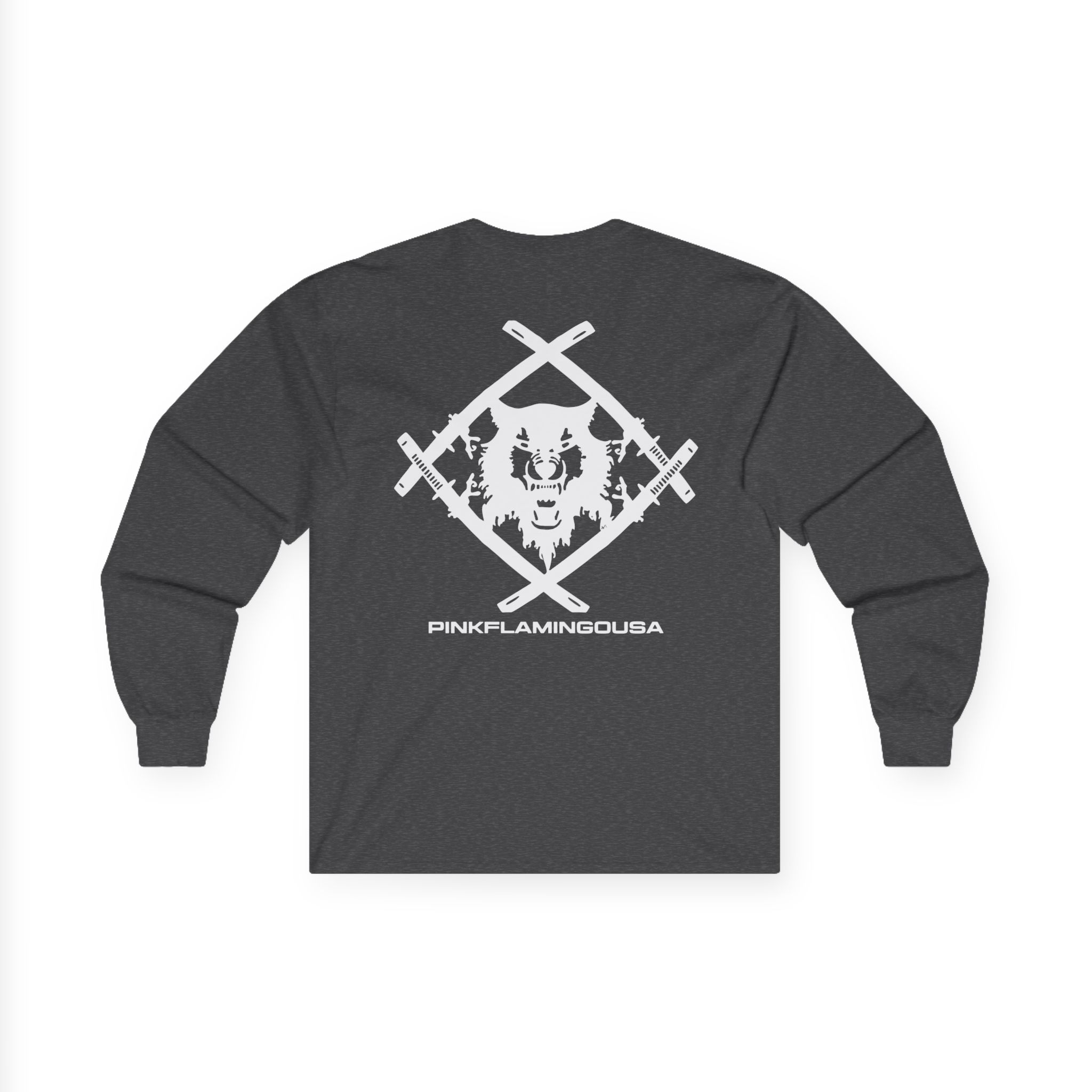Xavier Wulf Pinkflamingousa Unisex Ultra Cotton Long Sleeve Tee