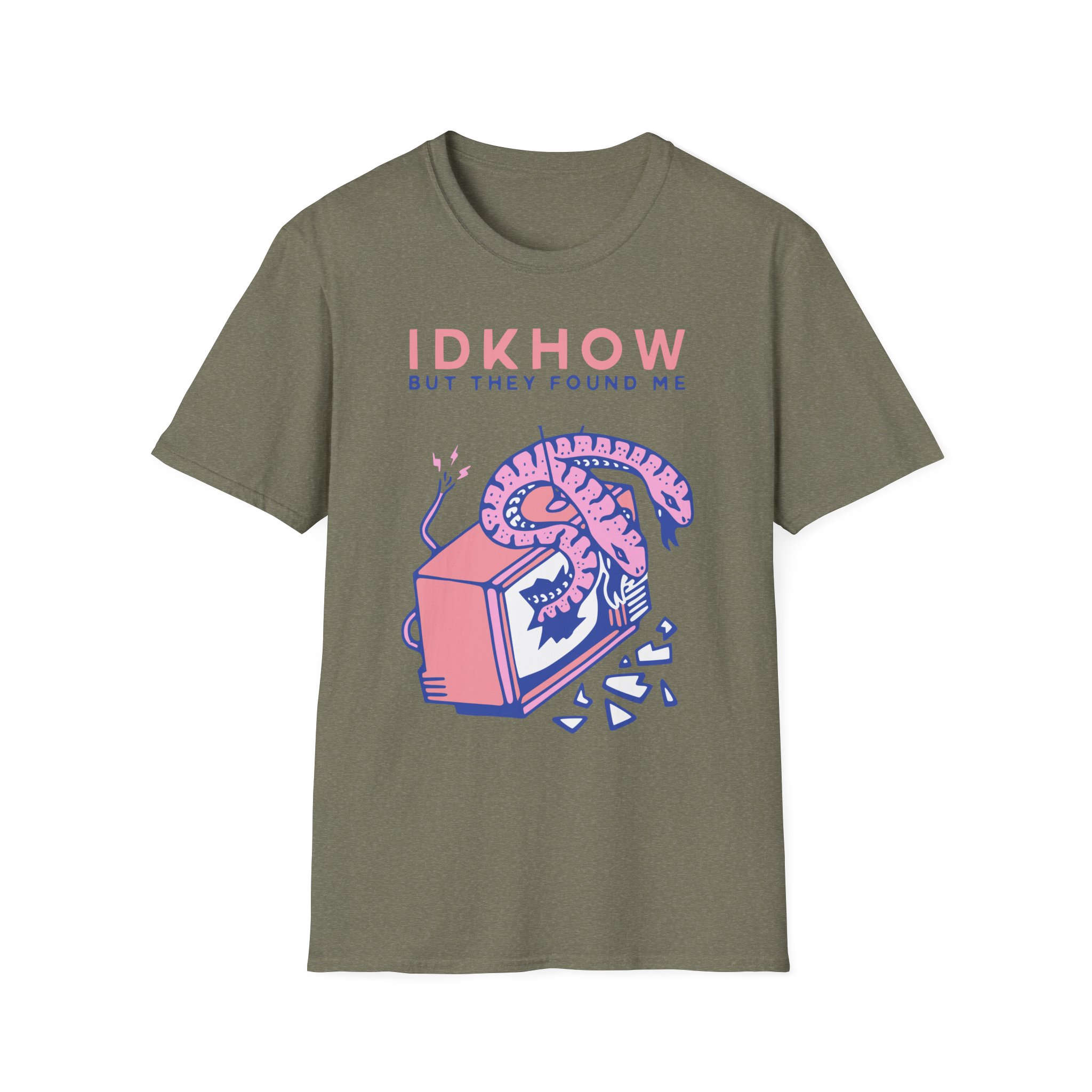 iDKHOW Screentime Unisex Softstyle T-Shirt