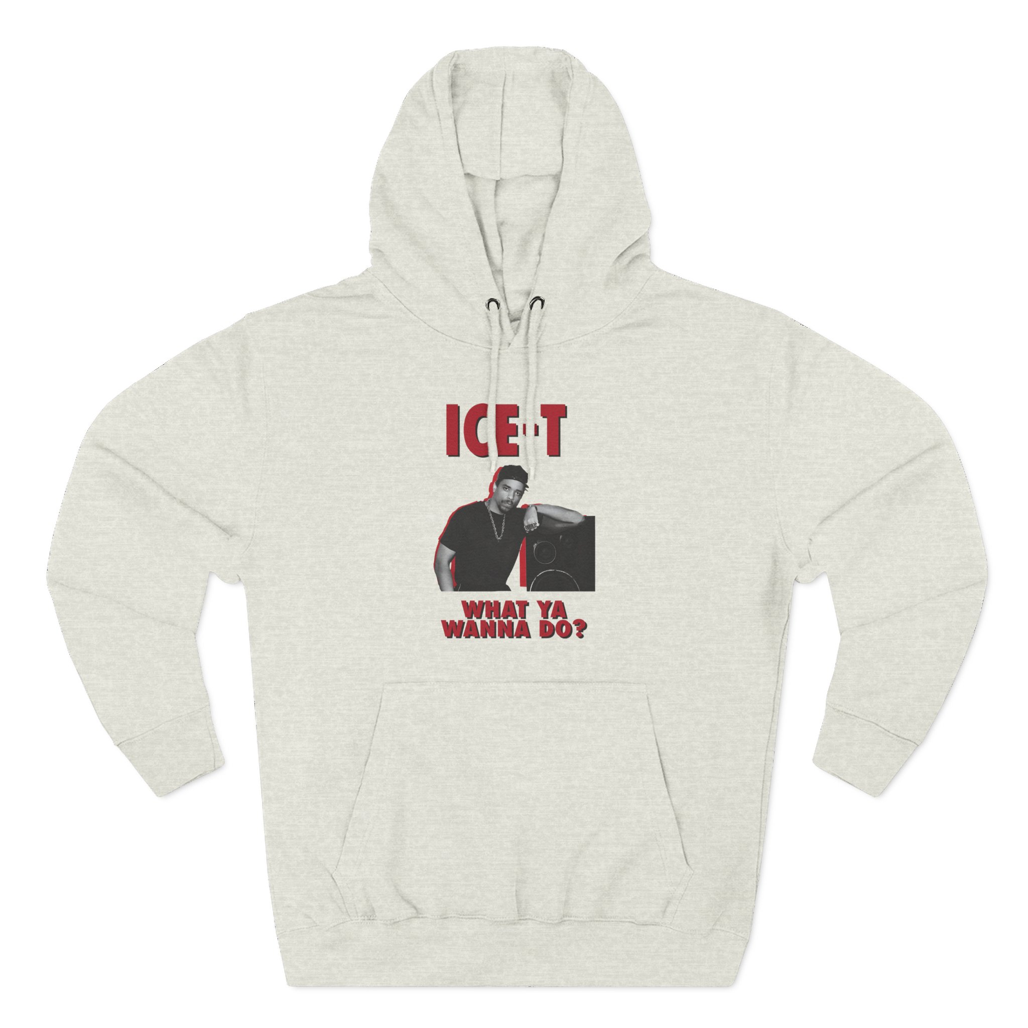 Ice-t What Ya Wanna Do Three-Panel Fleece Hoodie