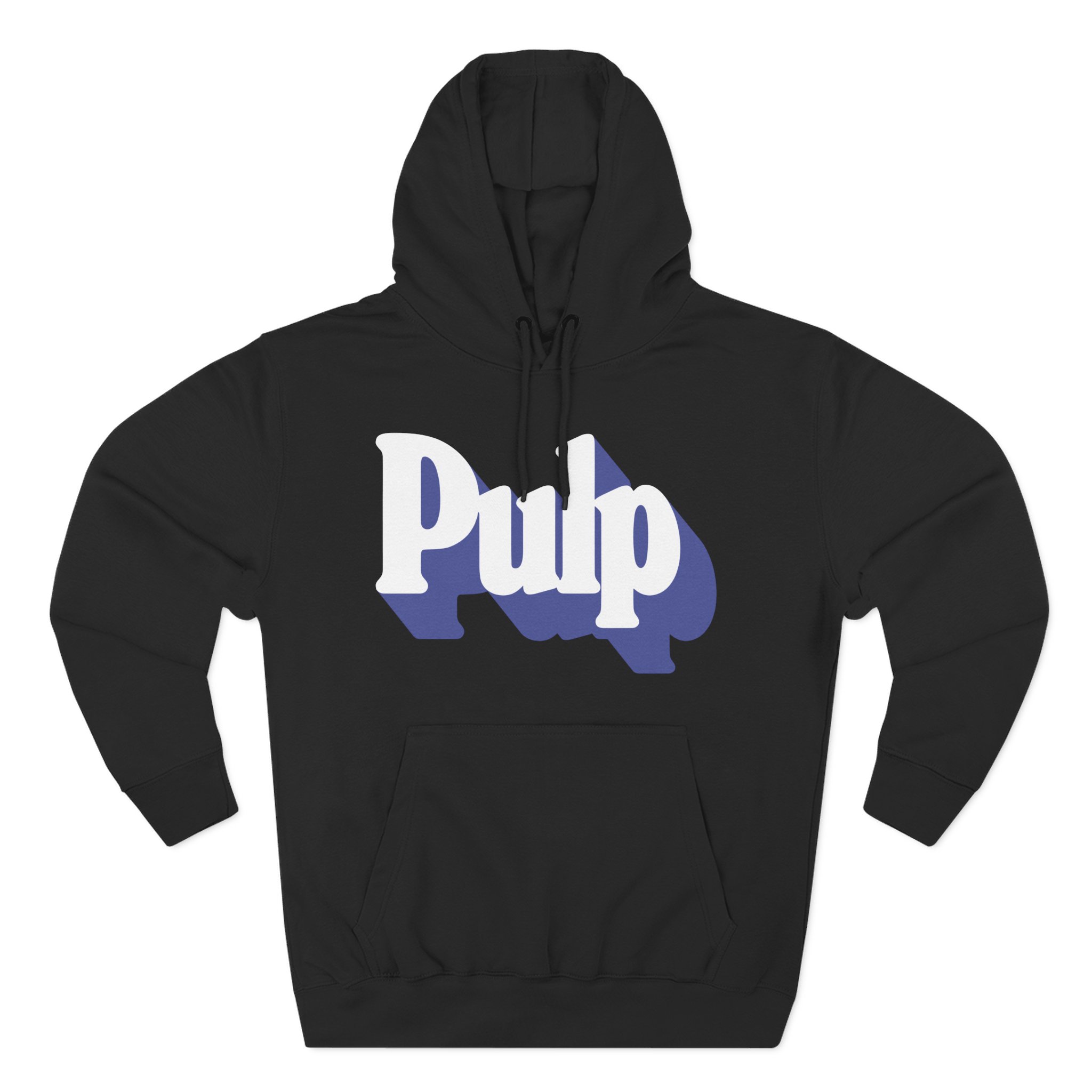 Pulp Shadow Logo Three-Panel Fleece Hoodie