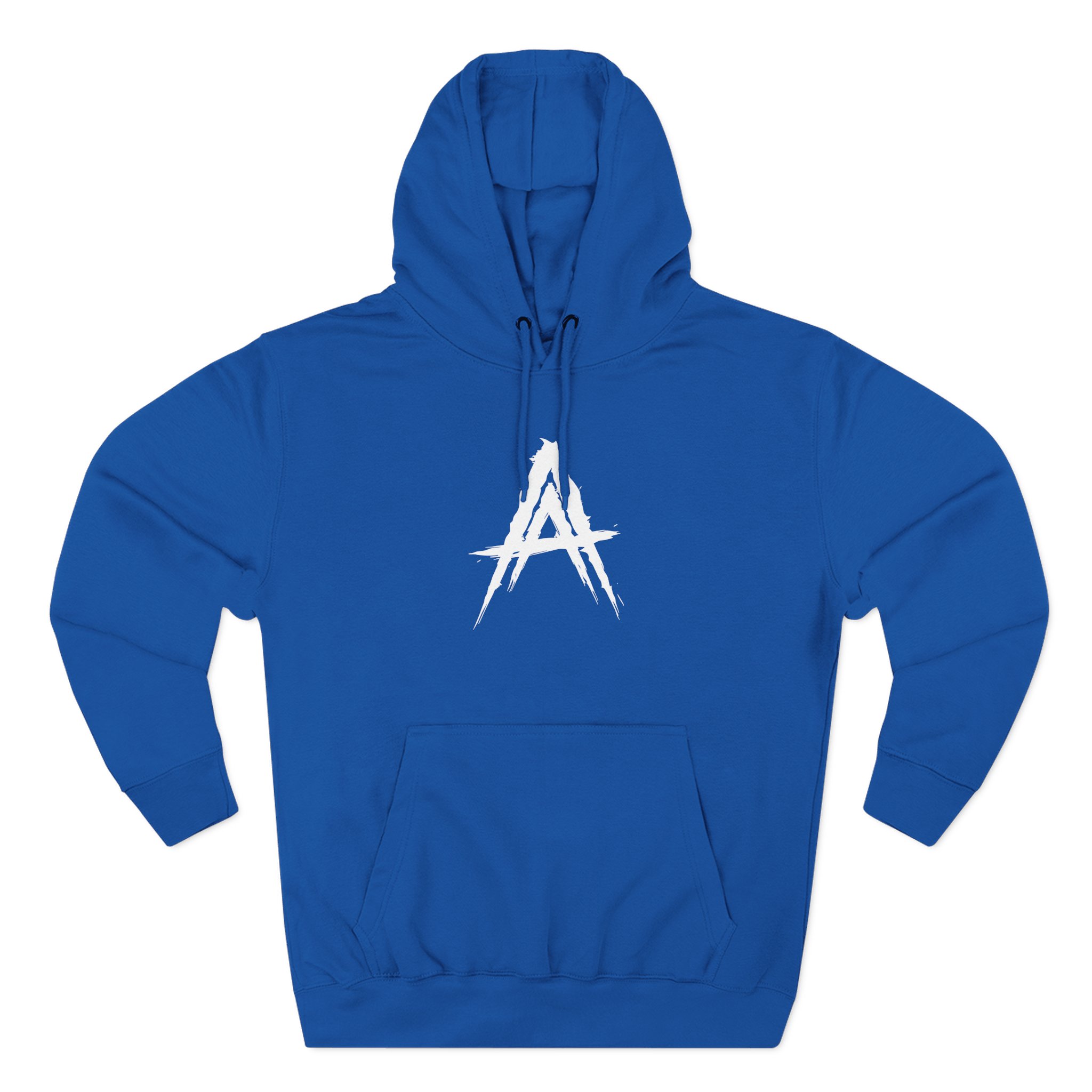 Anuel Aa Three-Panel Fleece Hoodie