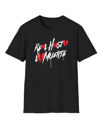 Anuel Aa Vdaay Black Real Hasta La Muerte Unisex Softstyle T-Shirt