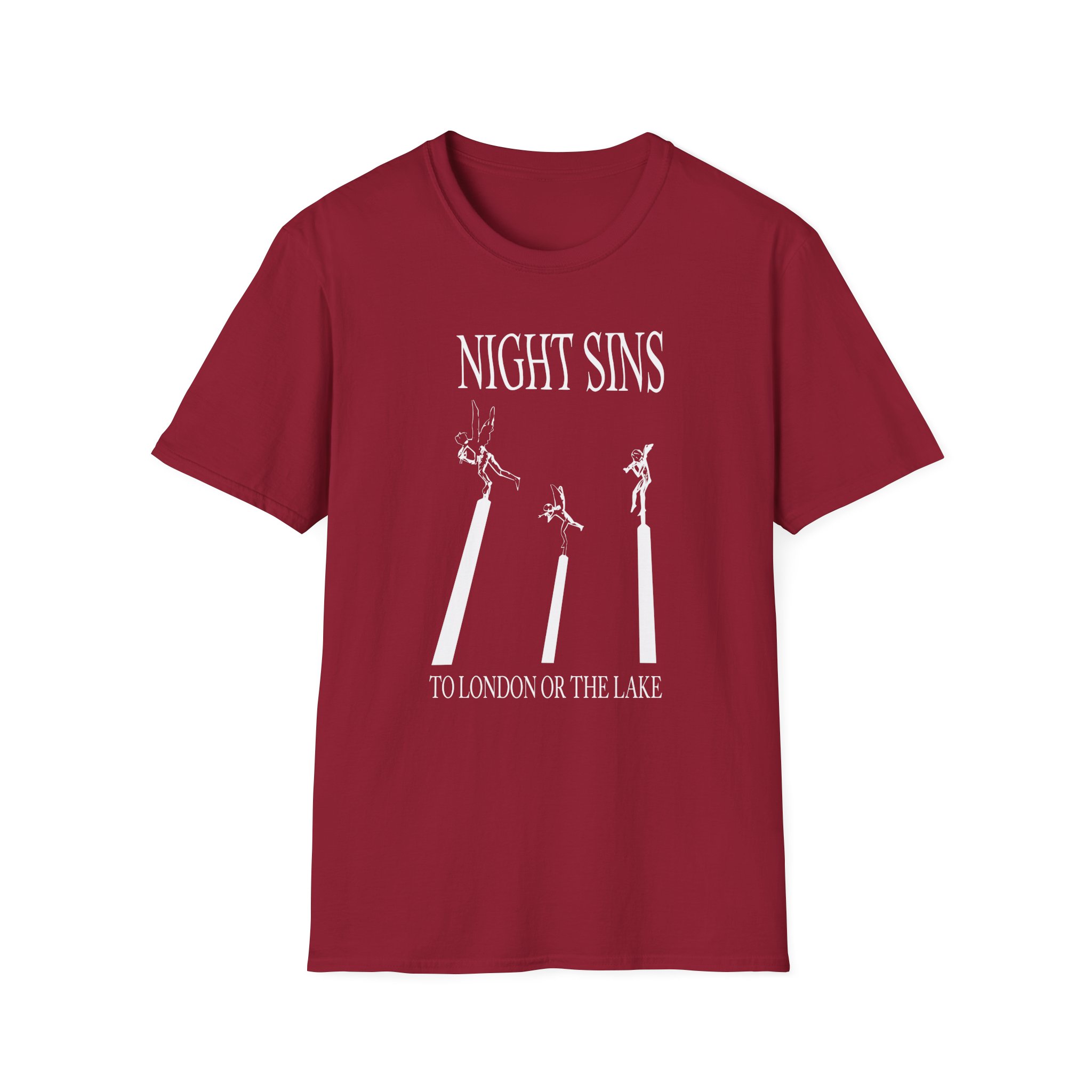 Night Sins To London Or The Lake Unisex Softstyle T-Shirt