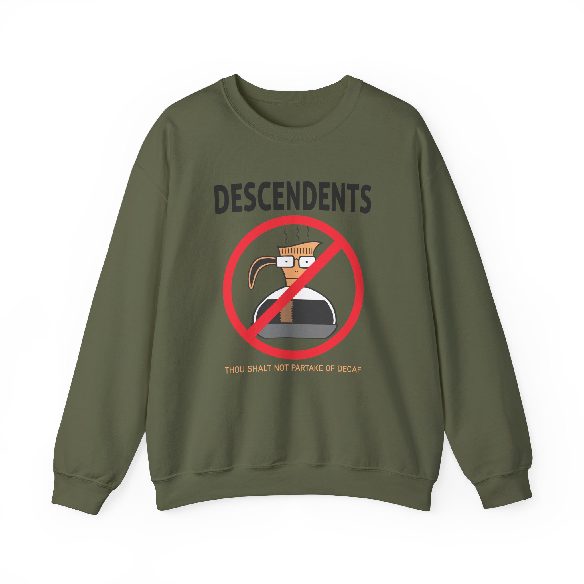 Descendents Decaf Unisex Heavy Blendâ„¢ Crewneck Sweatshirt