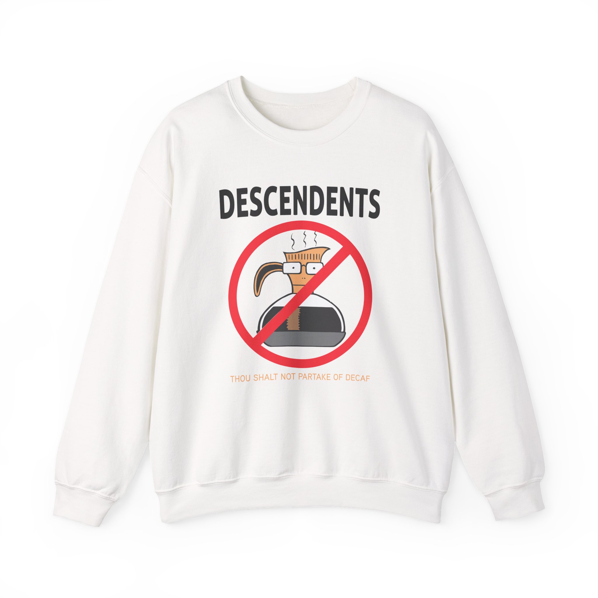 Descendents Decaf Unisex Heavy Blendâ„¢ Crewneck Sweatshirt