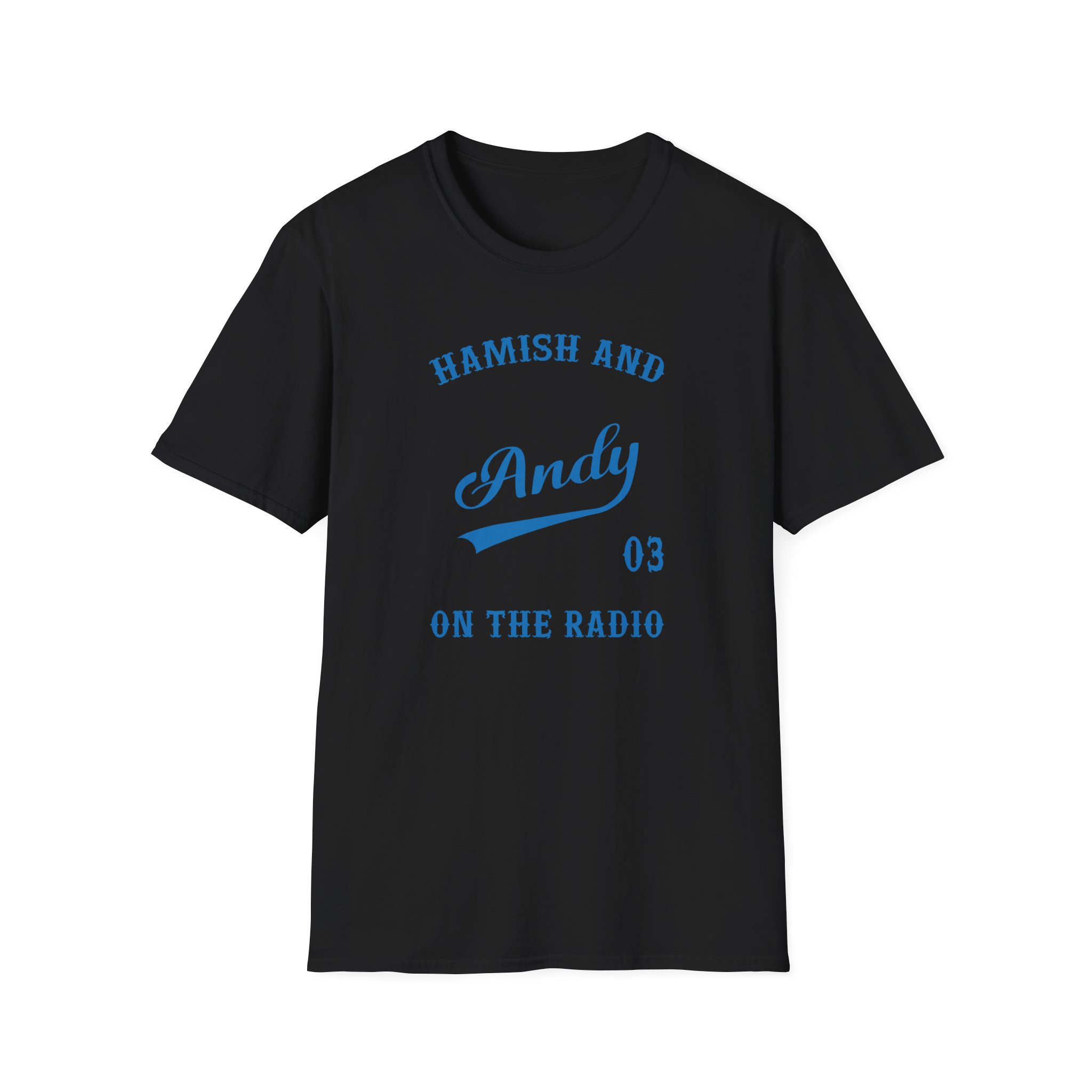 Hamish and Andy Unisex Softstyle T-Shirt