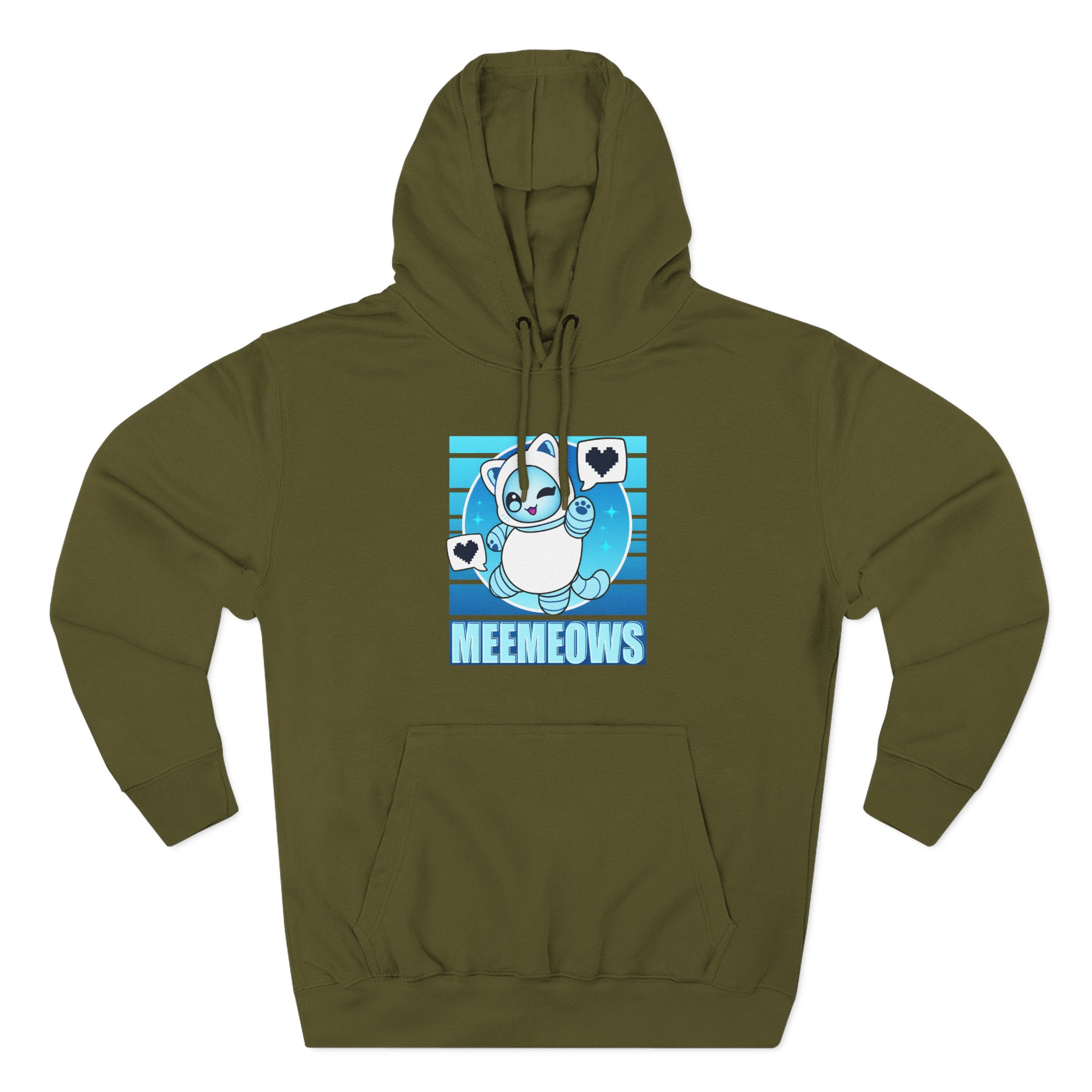 Aphmau Robot Cat Three-Panel Fleece Hoodie