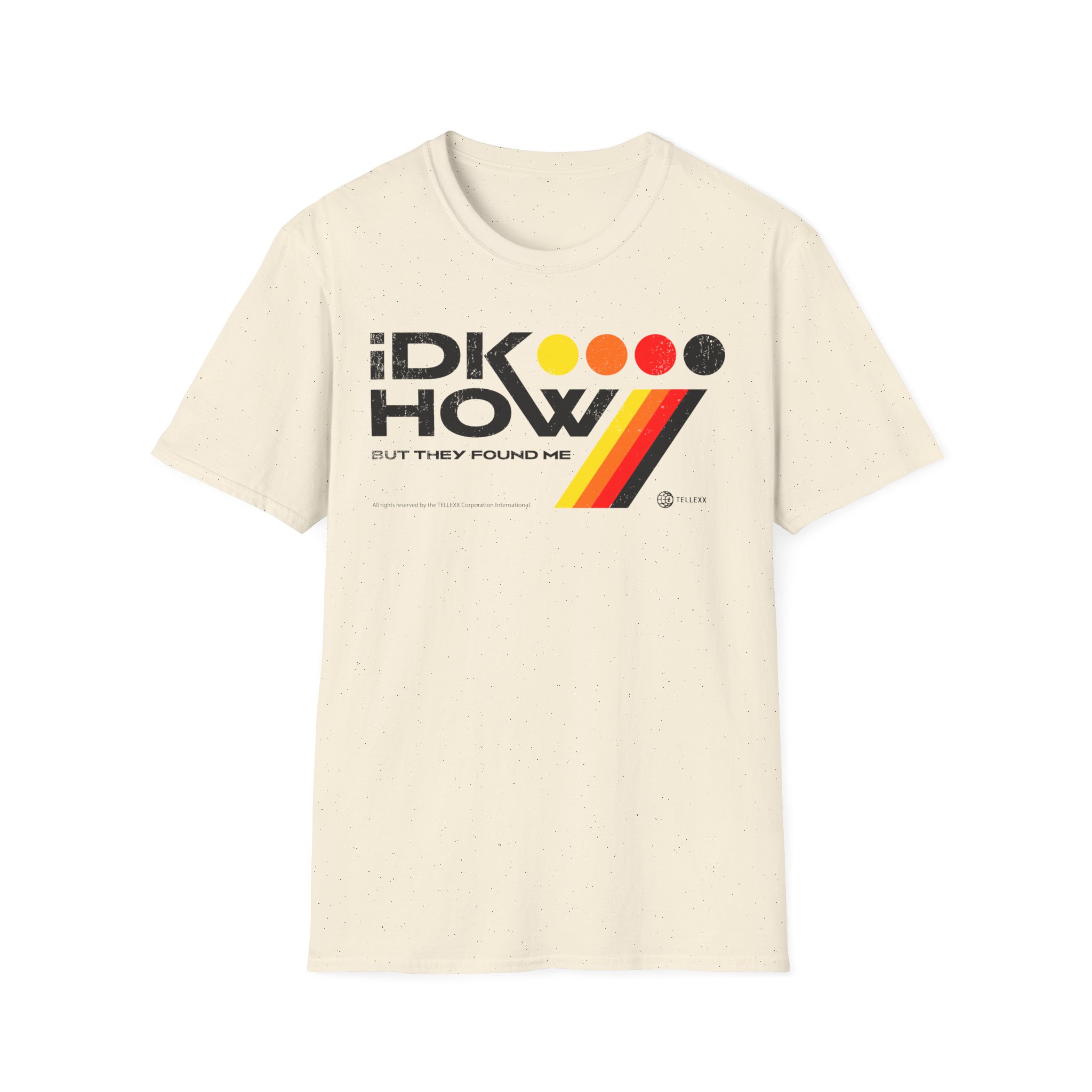 iDKHOW Colored Dots Unisex Softstyle T-Shirt