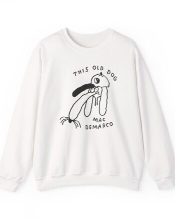 Mac Demarco Dog Doodle Unisex Heavy Blend™ Crewneck Sweatshirt