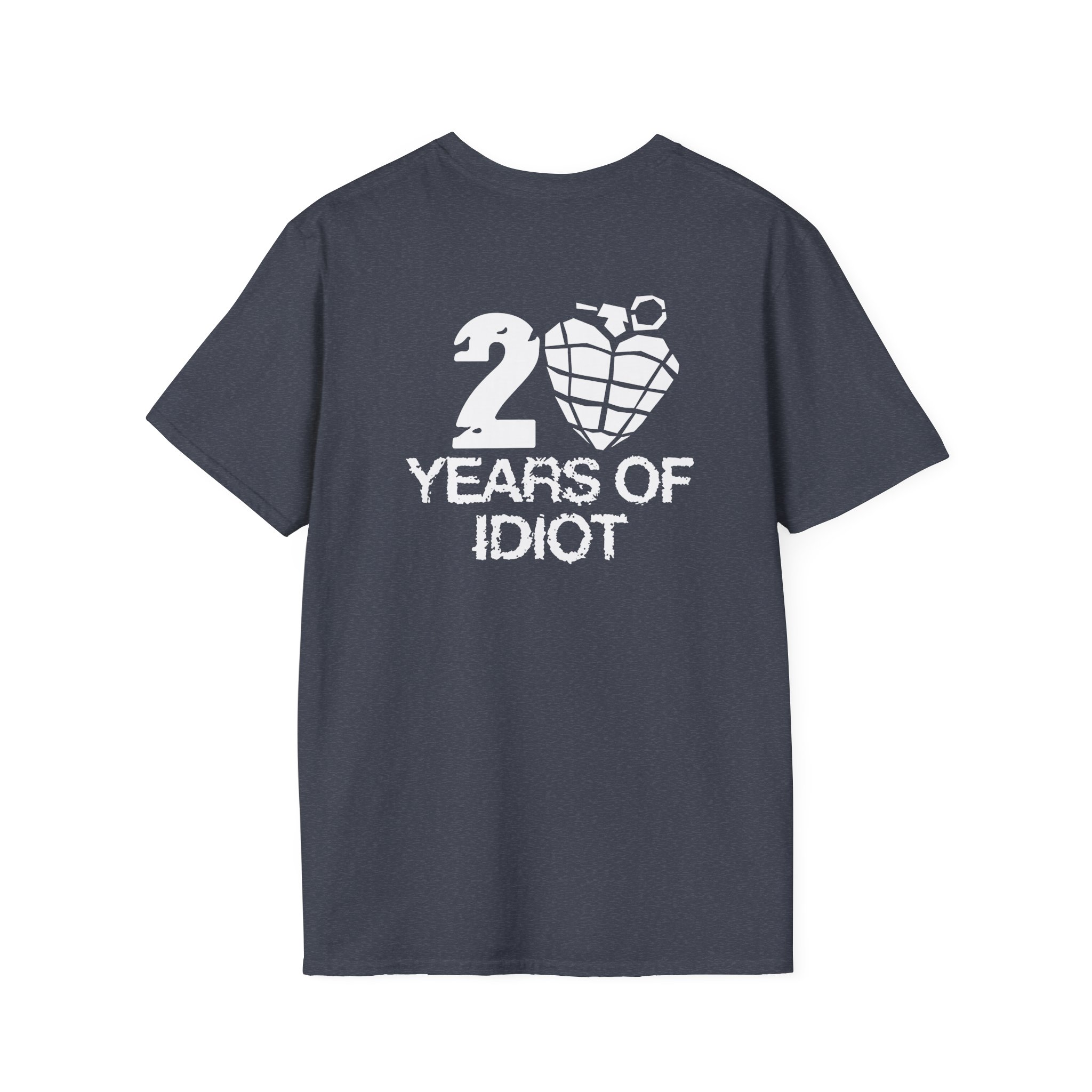 Green Day 20 Years of Idiot Unisex Softstyle T-Shirt