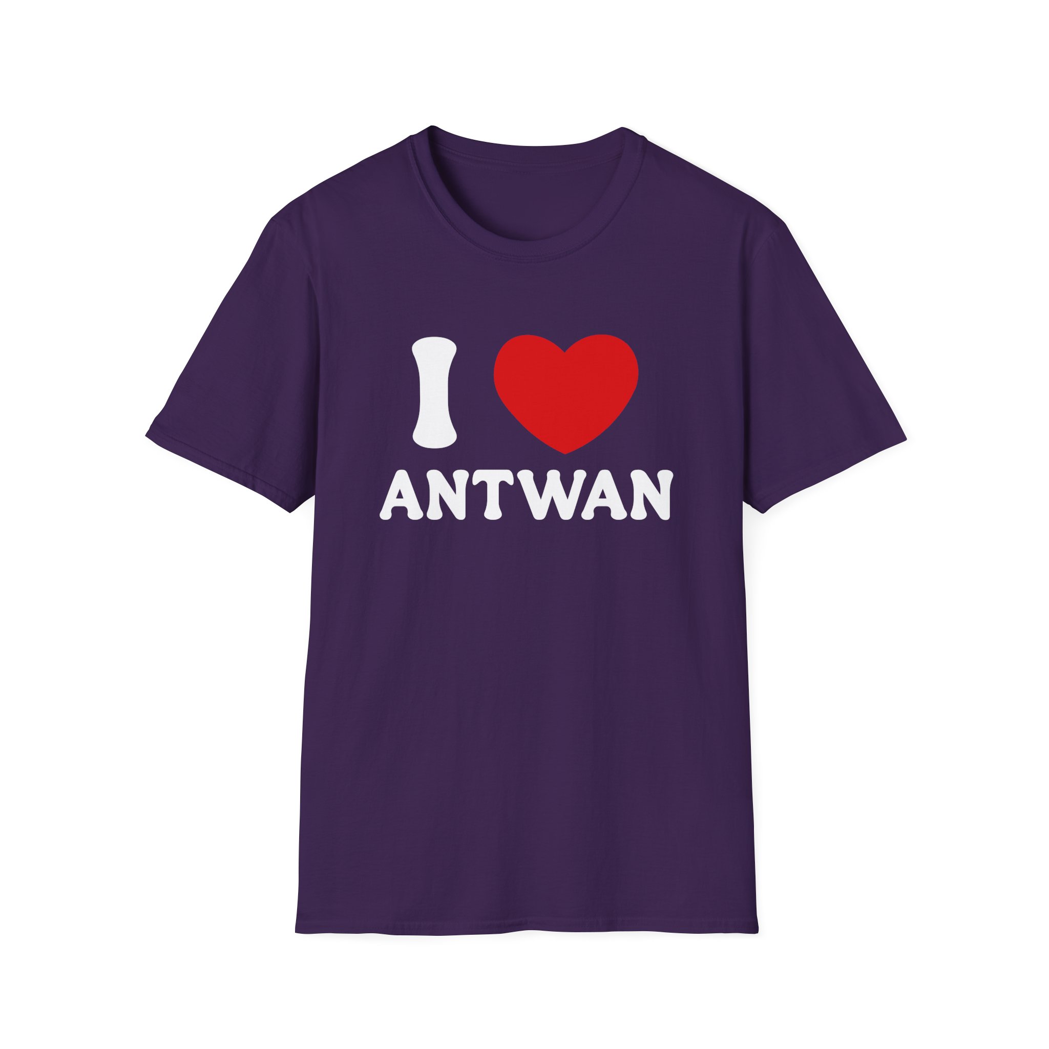Antwan I Love Unisex Softstyle T-Shirt