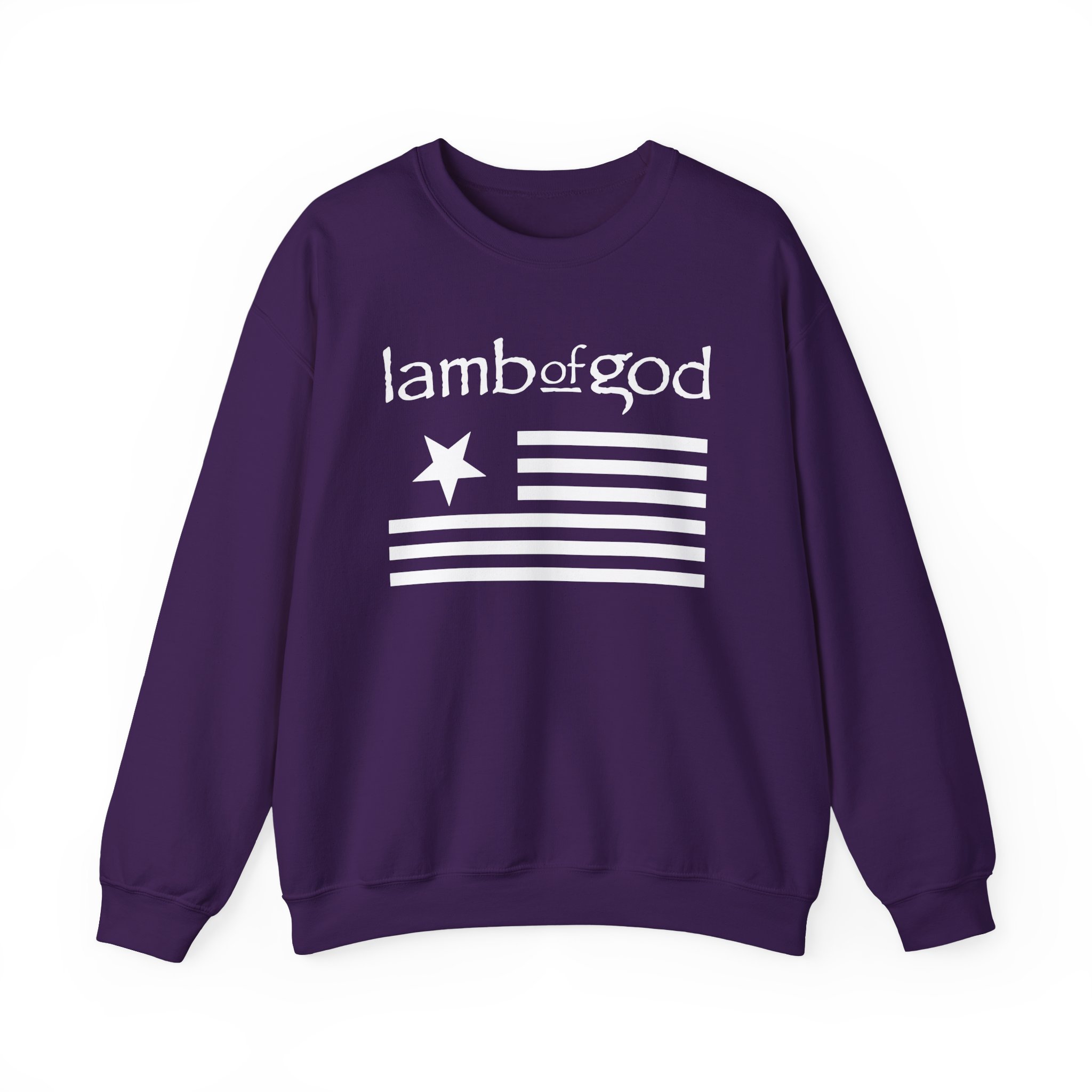 Lamb of God Flag Unisex Heavy Blendâ„¢ Crewneck Sweatshirt