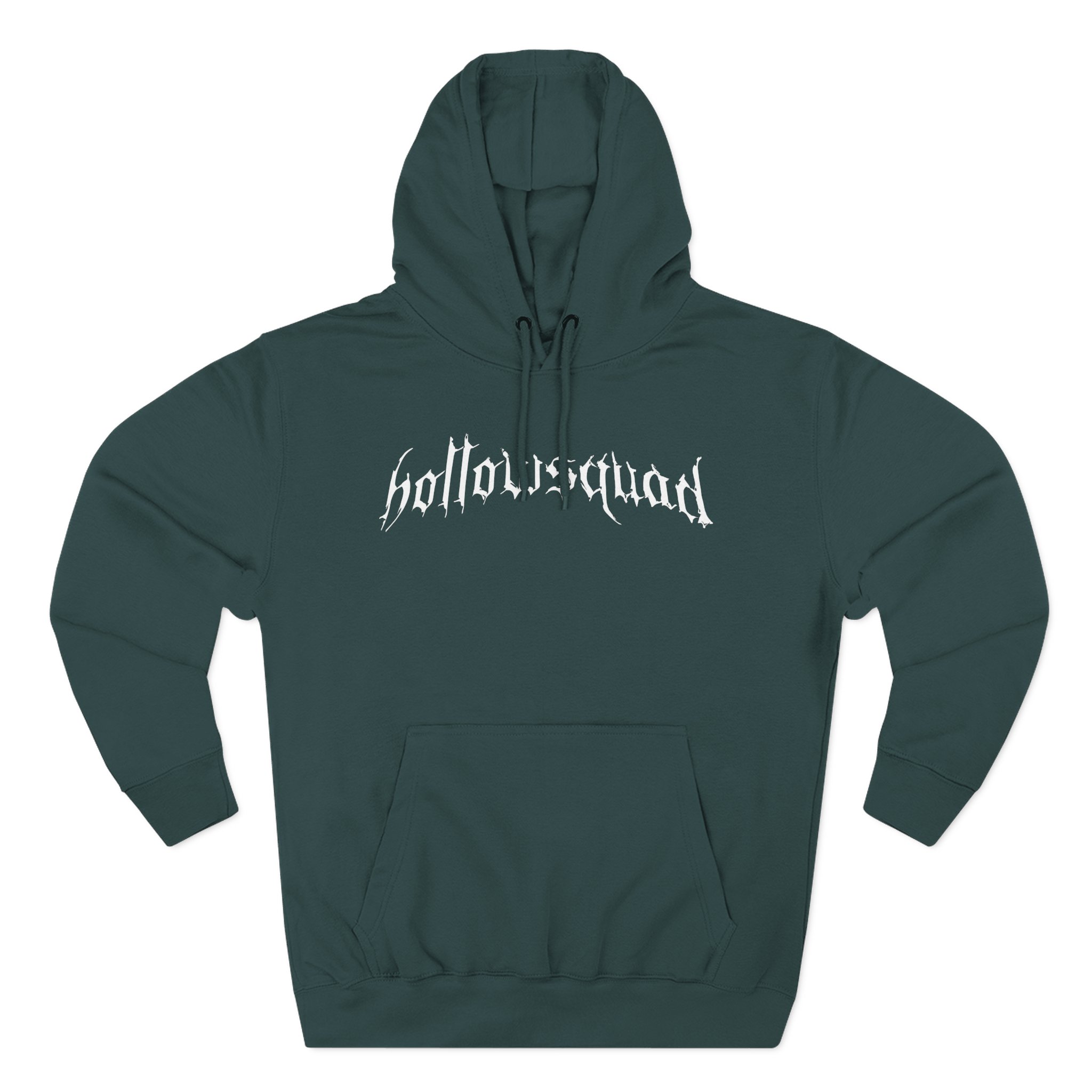 Xavier Wulf hollowsquad Three-Panel Fleece Hoodie