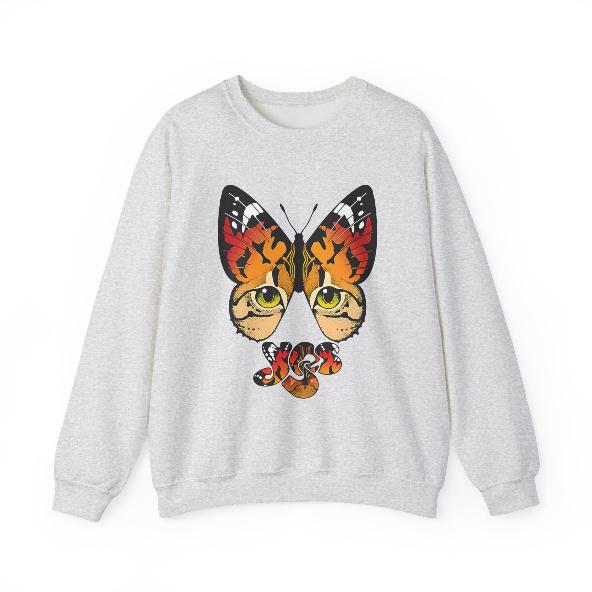 Yes Monarch Eyes Logo Unisex Heavy Blendâ„¢ Crewneck Sweatshirt