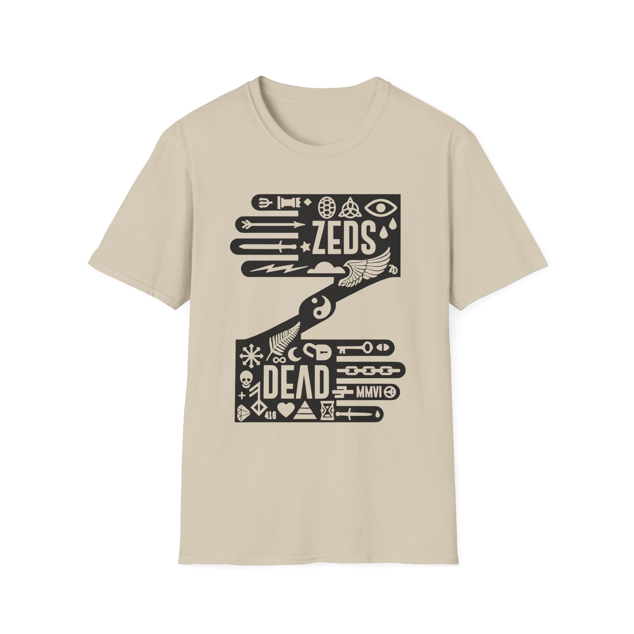 Zeds Dead Unisex Softstyle T-Shirt