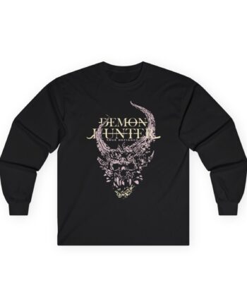 Demon Hunter Skull Unisex Ultra Cotton Long Sleeve Tee