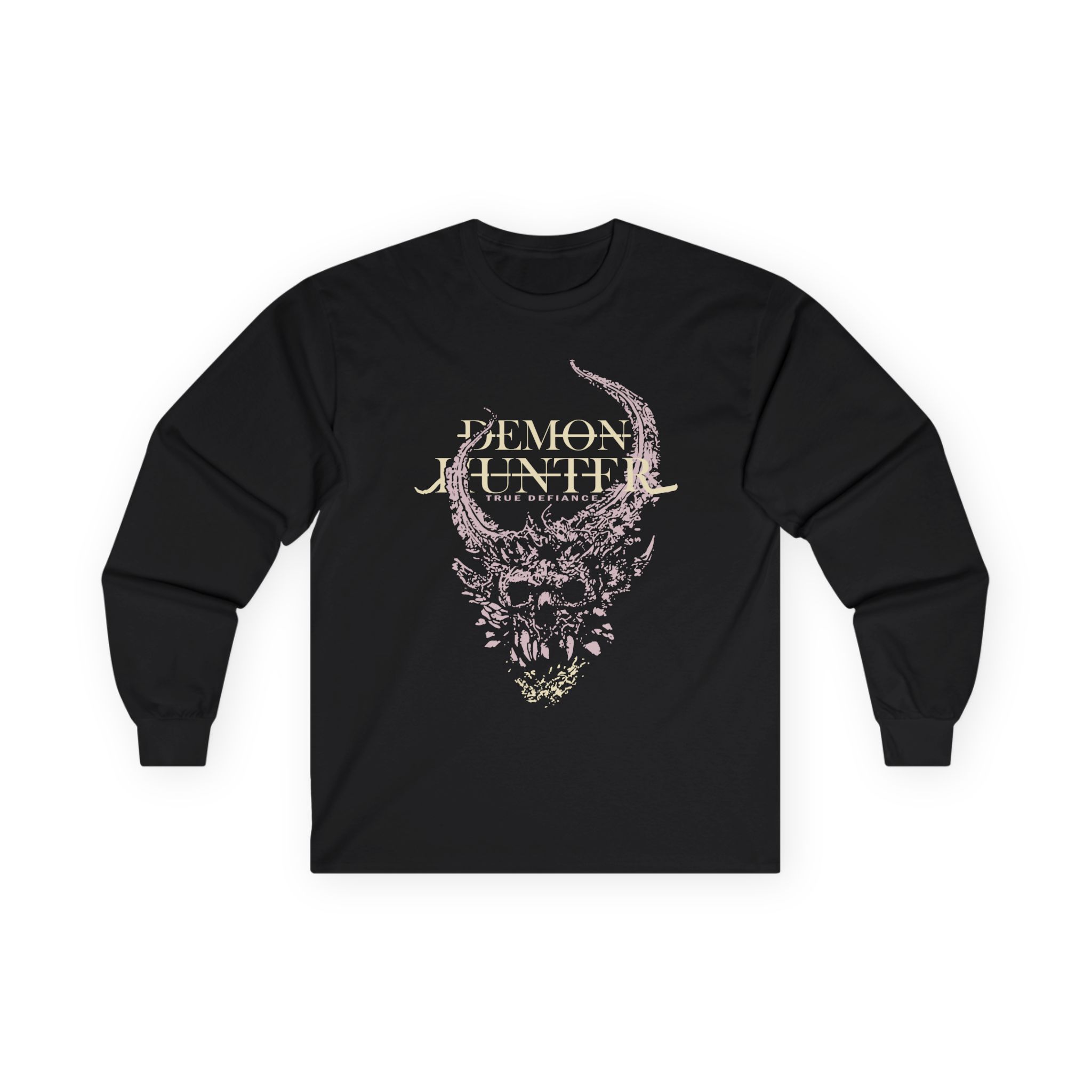 Demon Hunter Skull Unisex Ultra Cotton Long Sleeve Tee