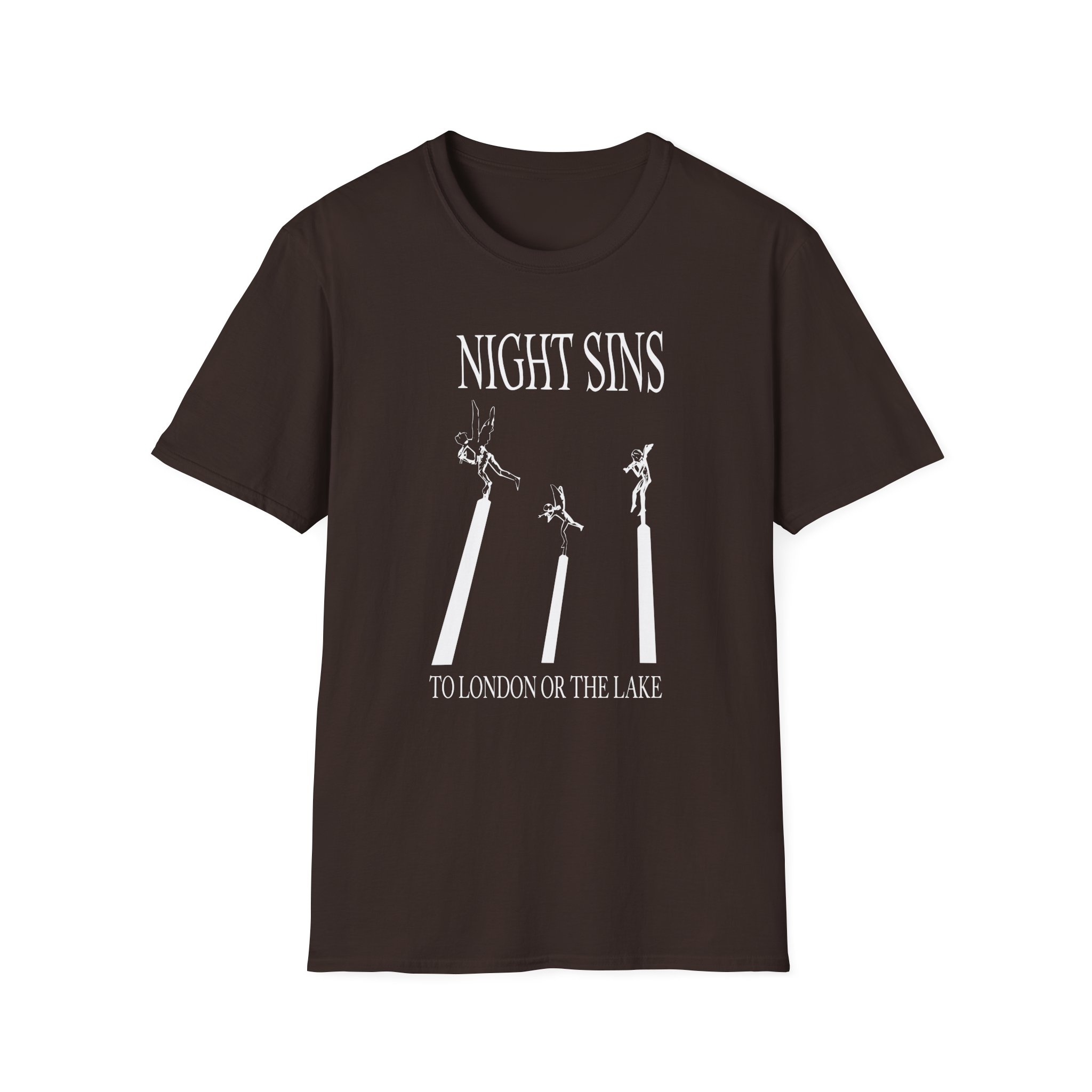 Night Sins To London Or The Lake Unisex Softstyle T-Shirt
