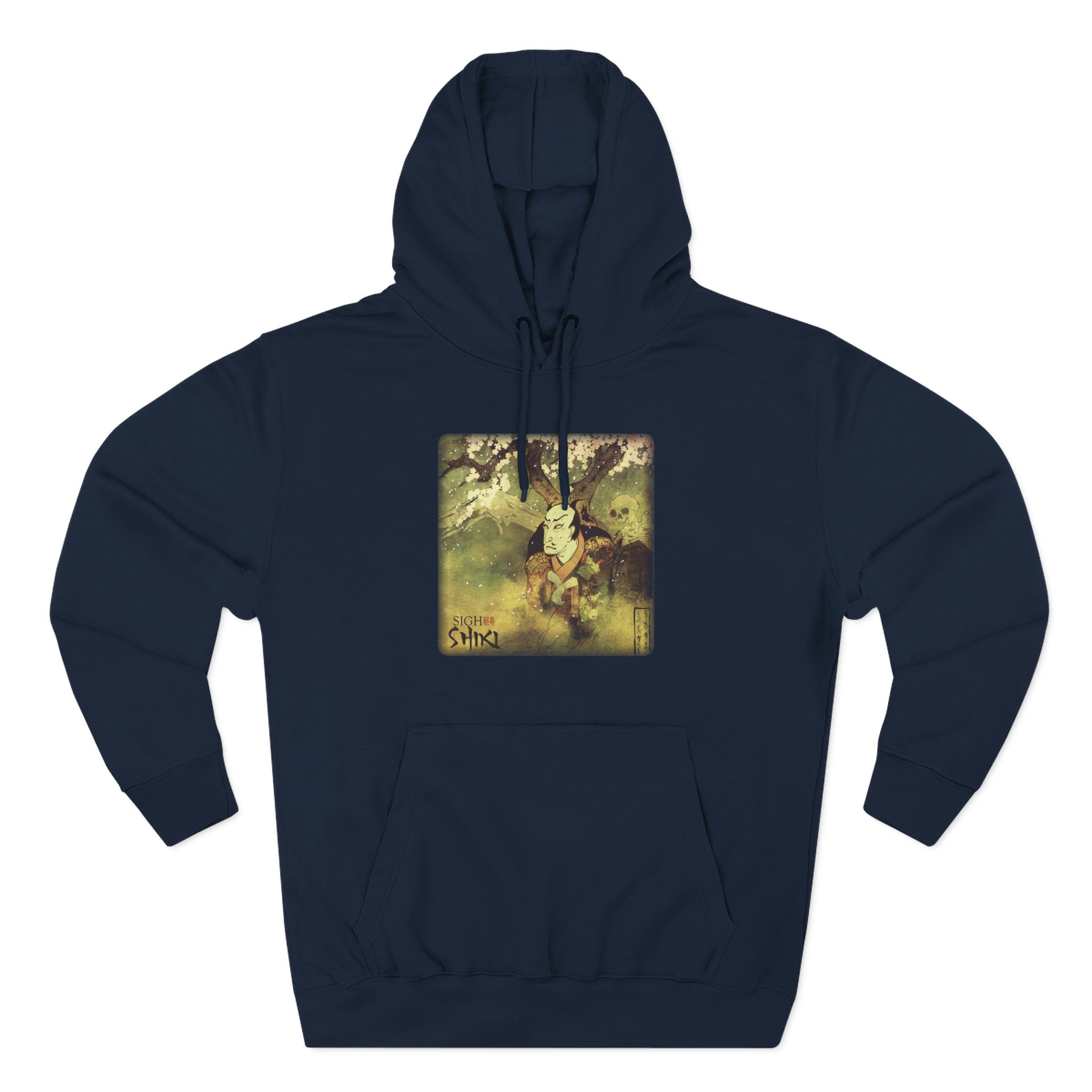 Sigh Shiki Three-Panel Fleece Hoodie