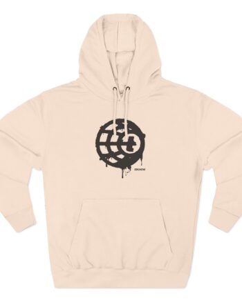 iDKHOW Three-Panel Fleece Hoodie