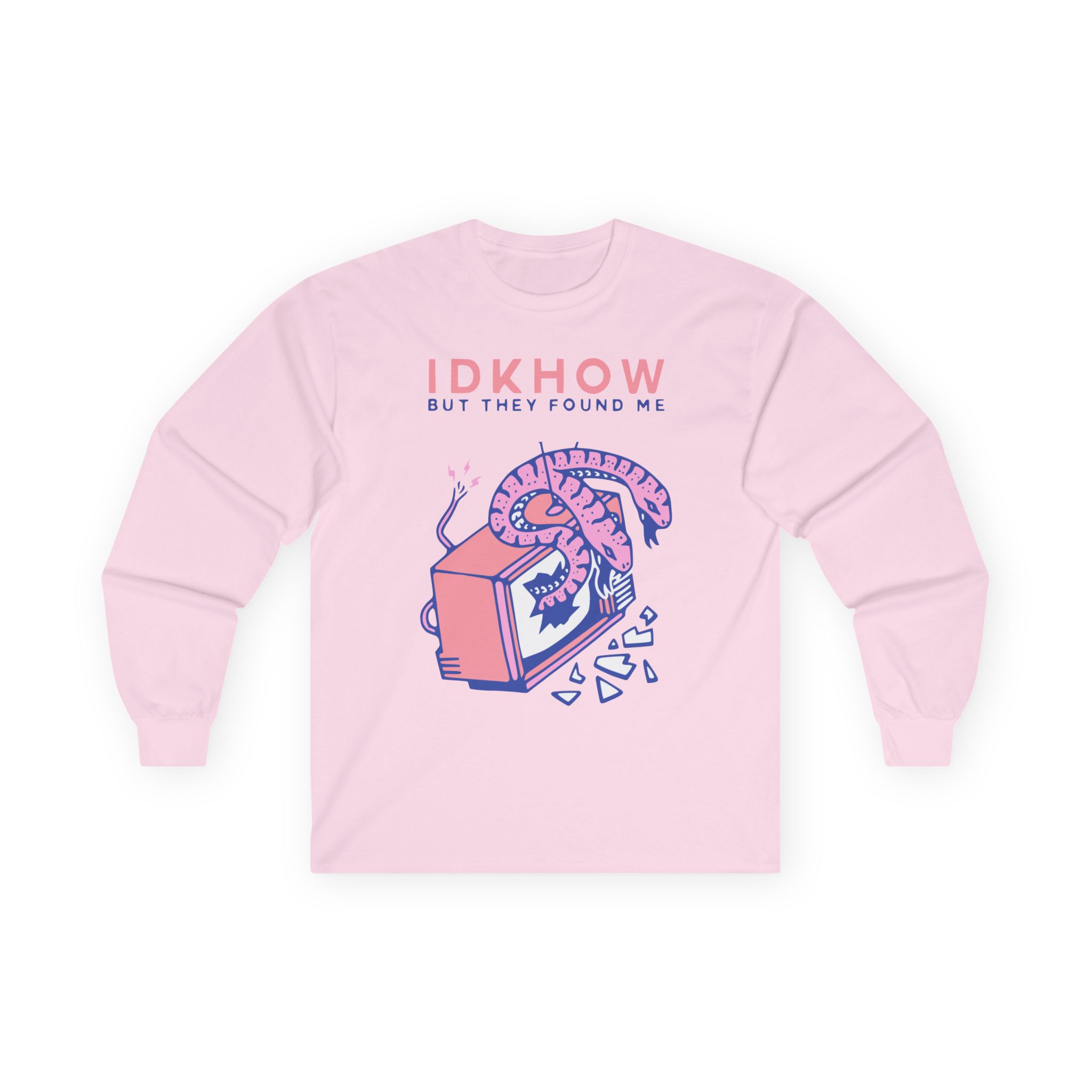 iDKHOW Screentime Unisex Ultra Cotton Long Sleeve Tee