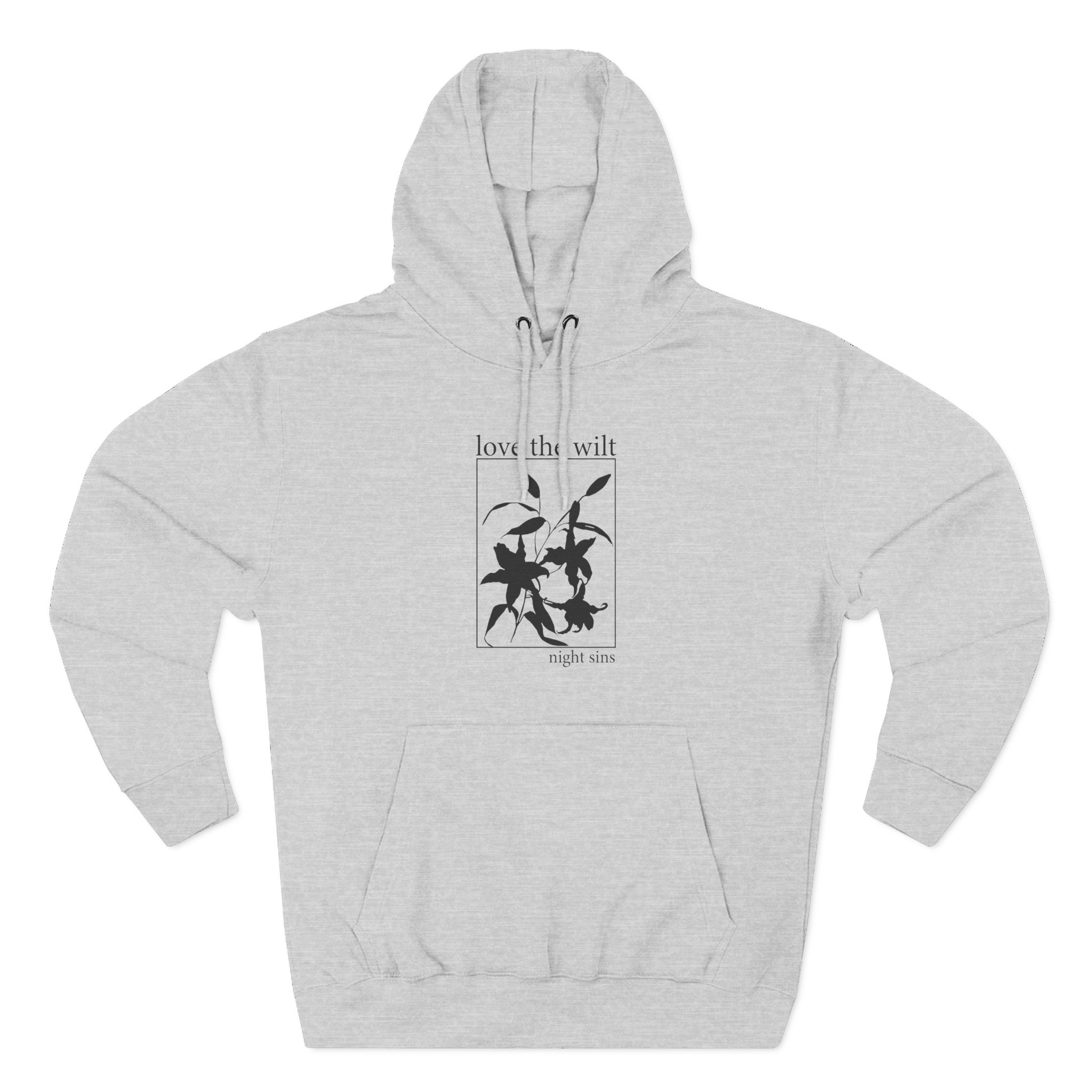 Night Sins Three-Panel Fleece Hoodie