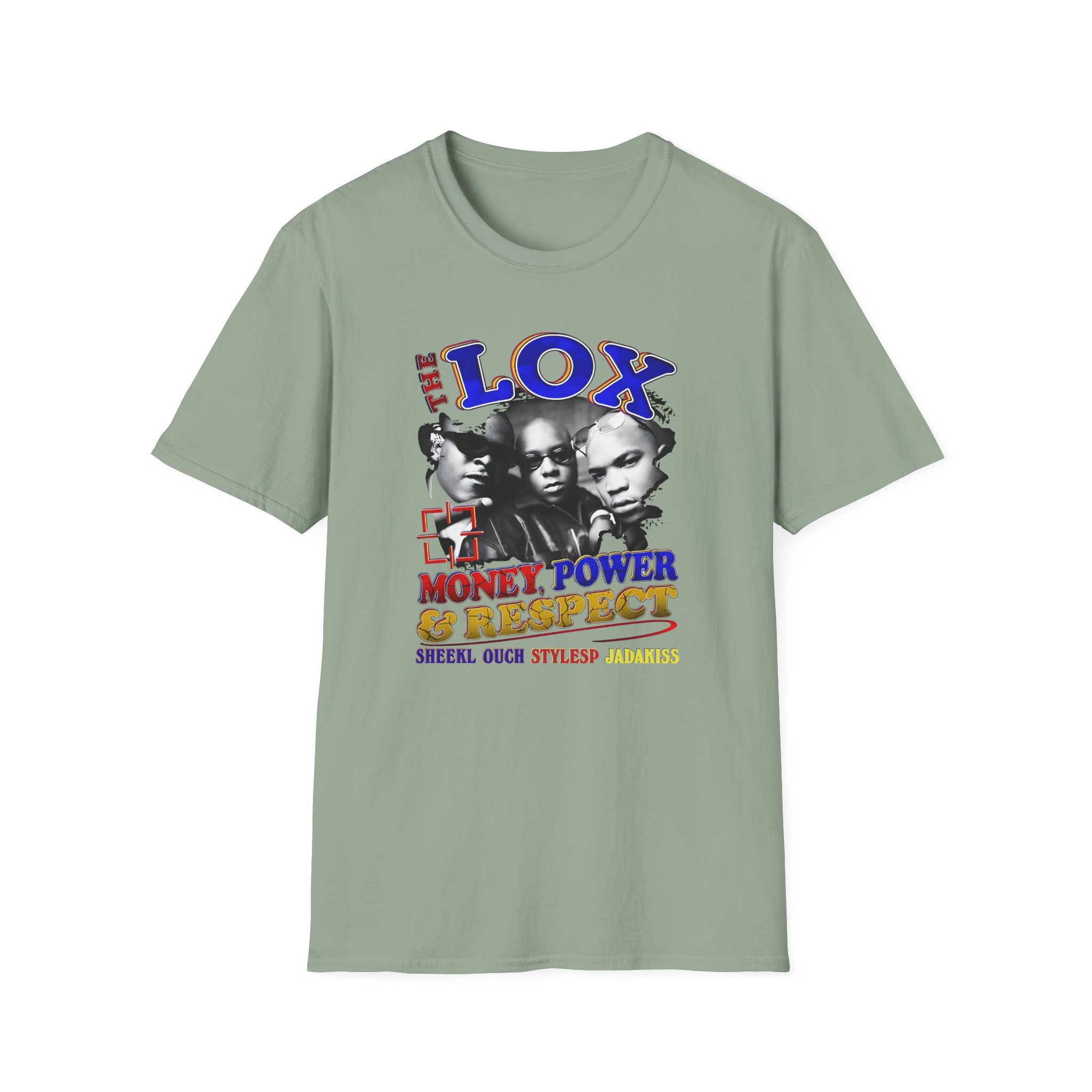 The Lox Money, Power & Respect Unisex Softstyle T-Shirt