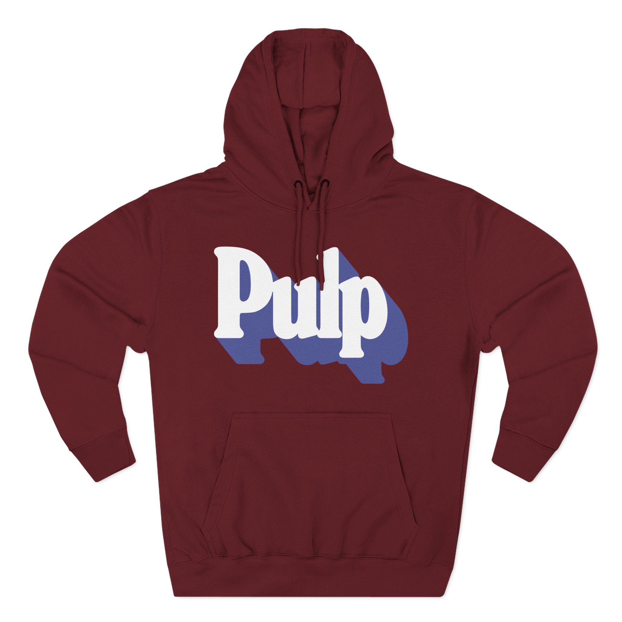 Pulp Shadow Logo Three-Panel Fleece Hoodie